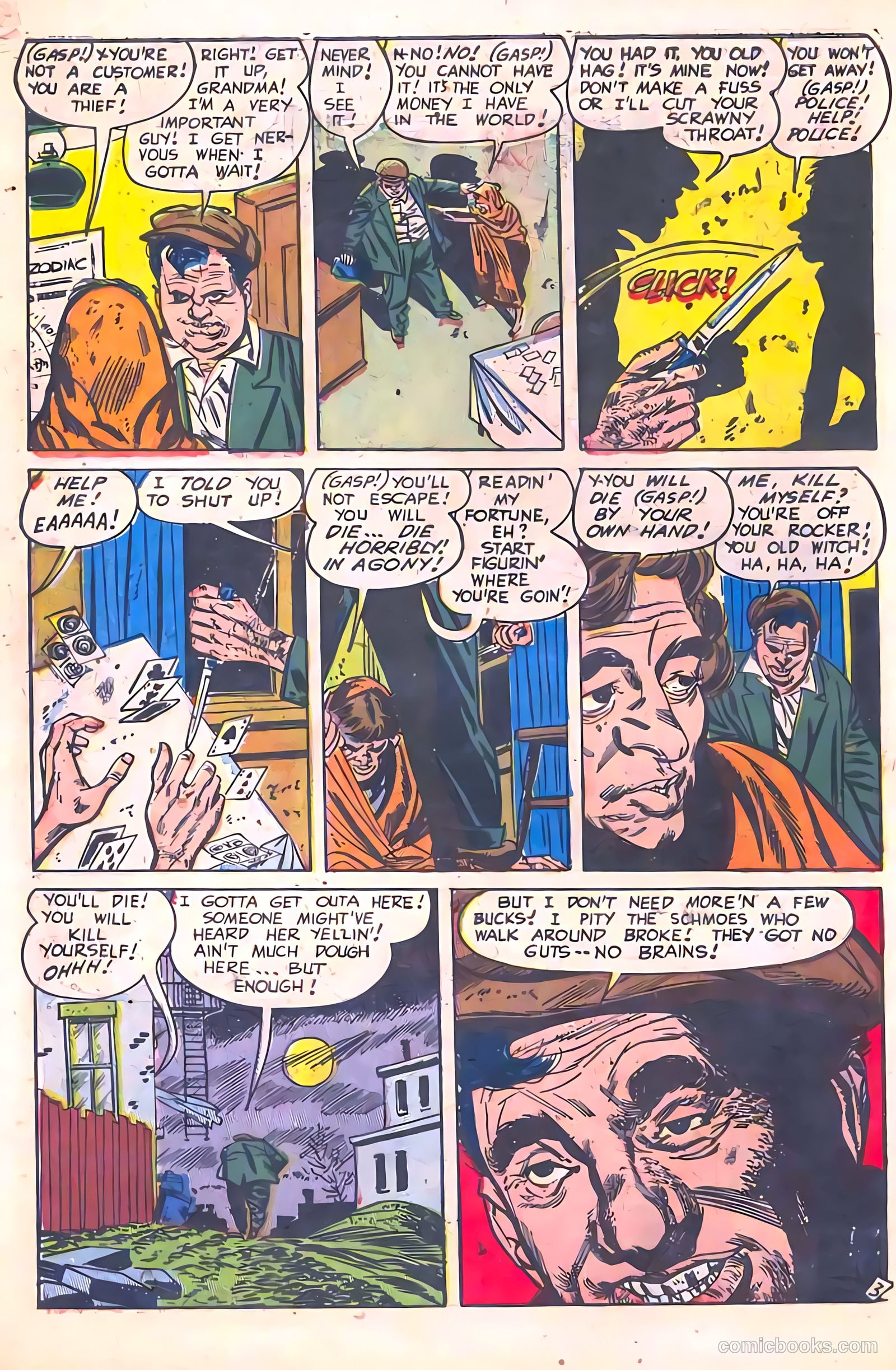 Out of the Shadows #13 (1954) — page 30 of 36