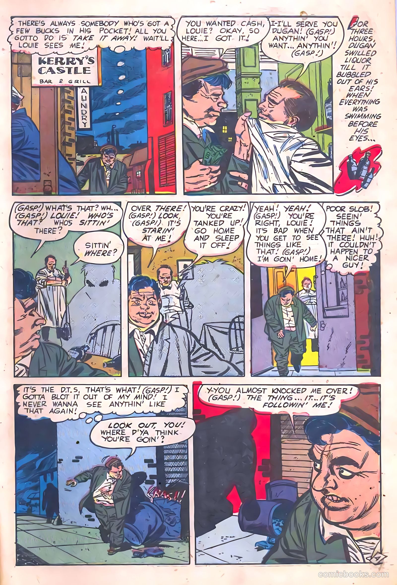 Out of the Shadows #13 (1954) — page 31 of 36
