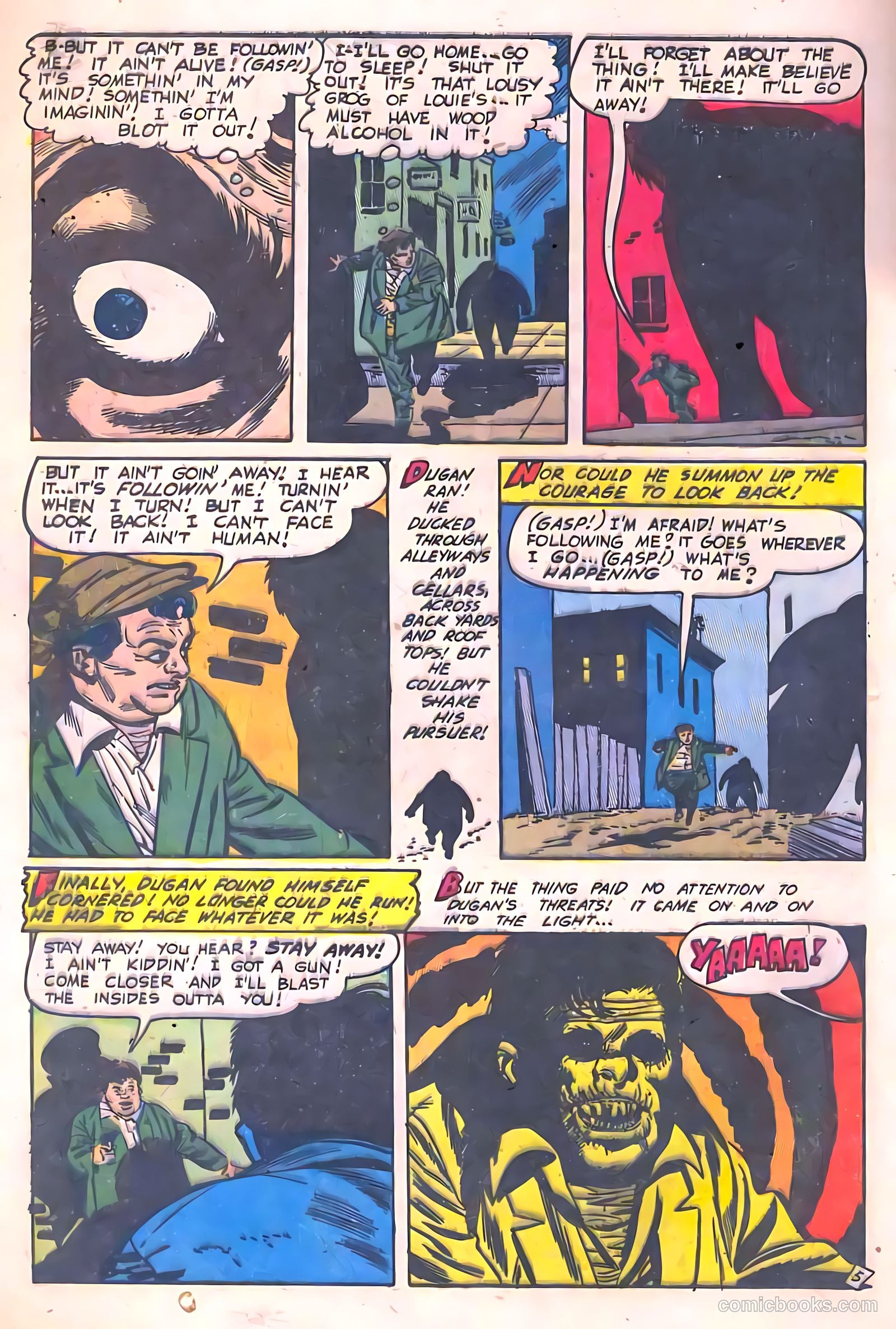 Out of the Shadows #13 (1954) — page 32 of 36