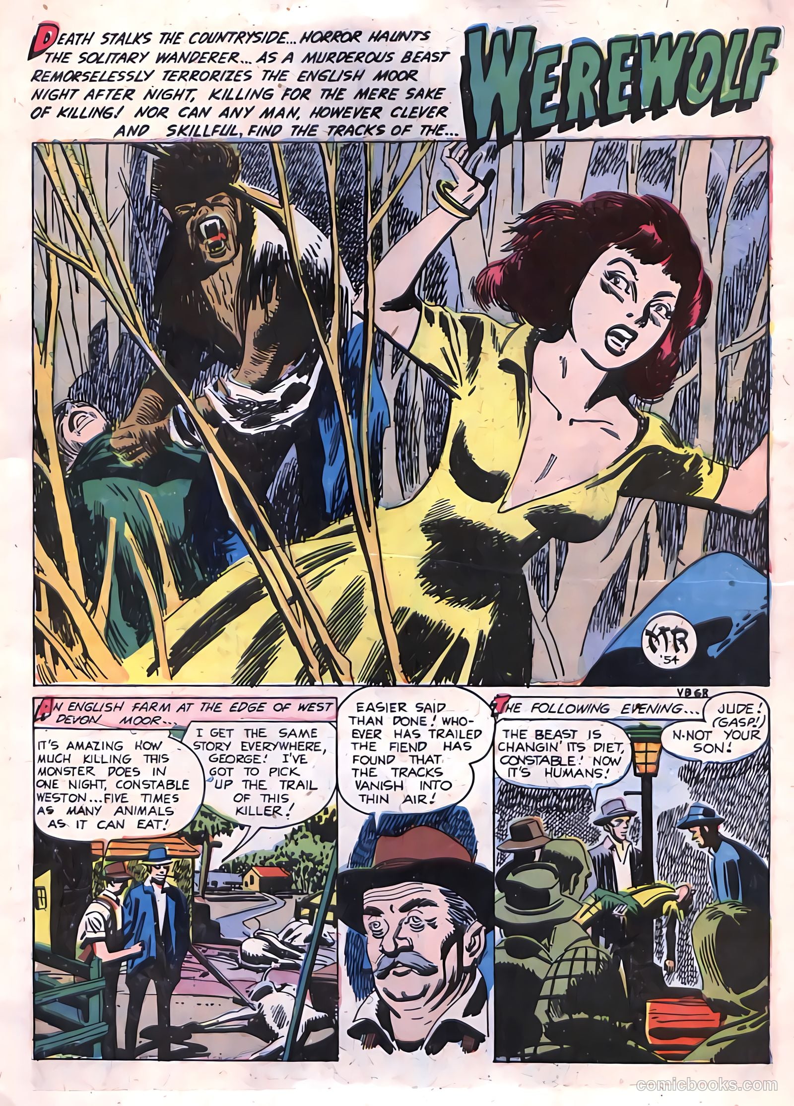 Out of the Shadows #14 (1954) — page 3 of 36