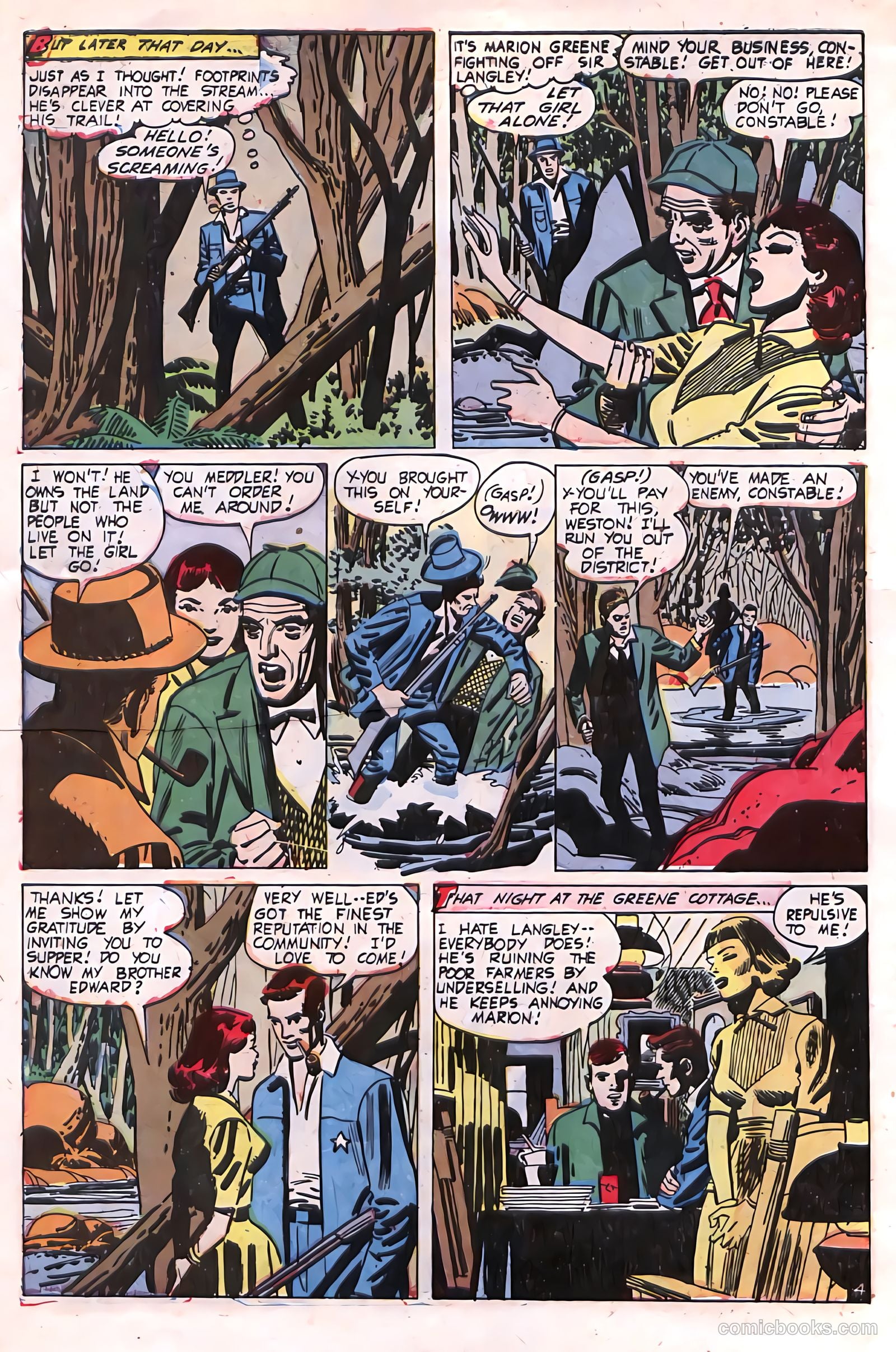 Out of the Shadows #14 (1954) — page 6 of 36