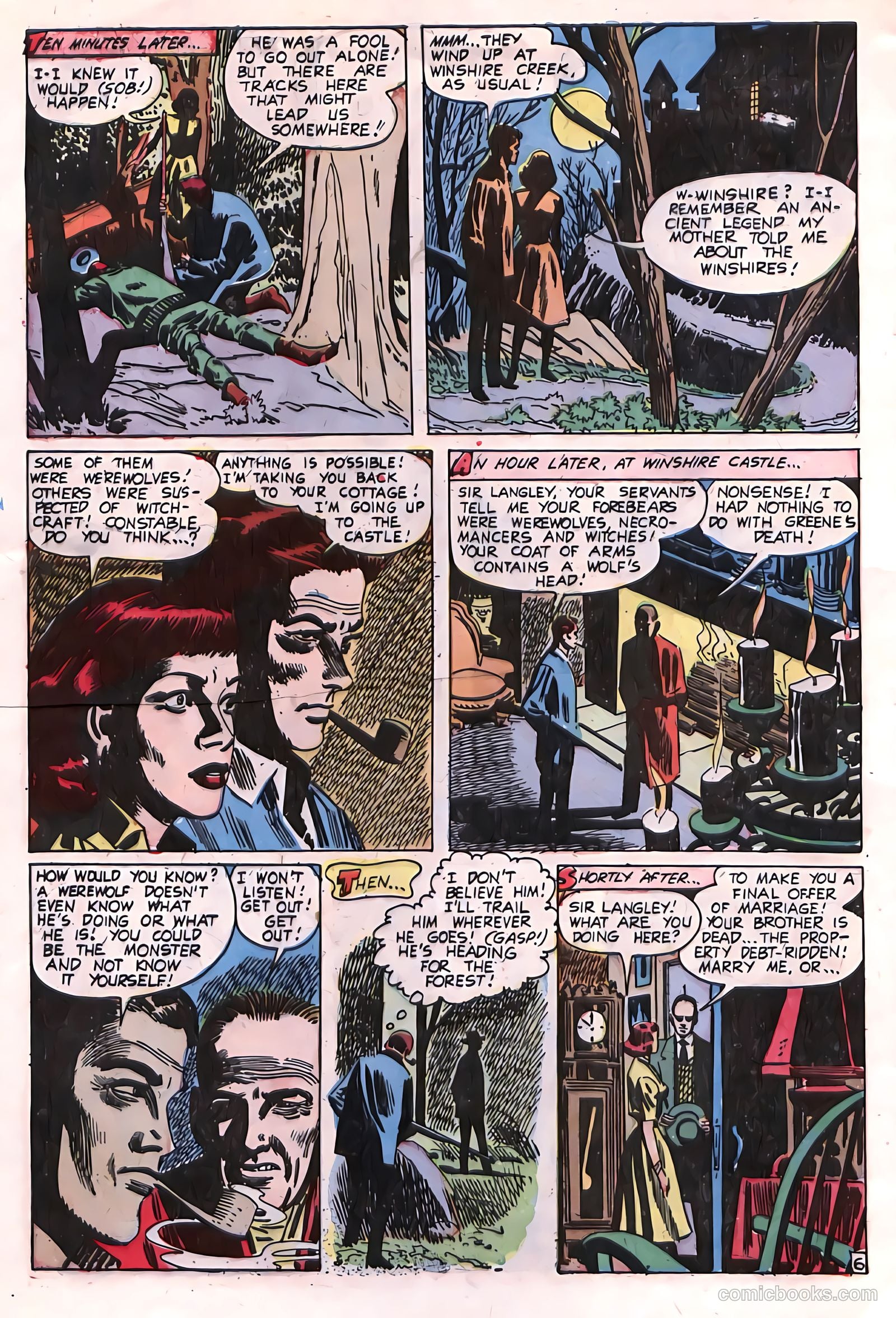 Out of the Shadows #14 (1954) — page 8 of 36