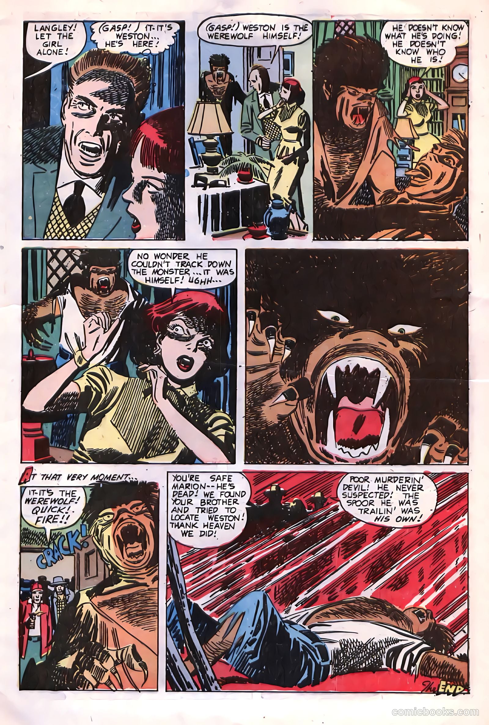 Out of the Shadows #14 (1954) — page 9 of 36