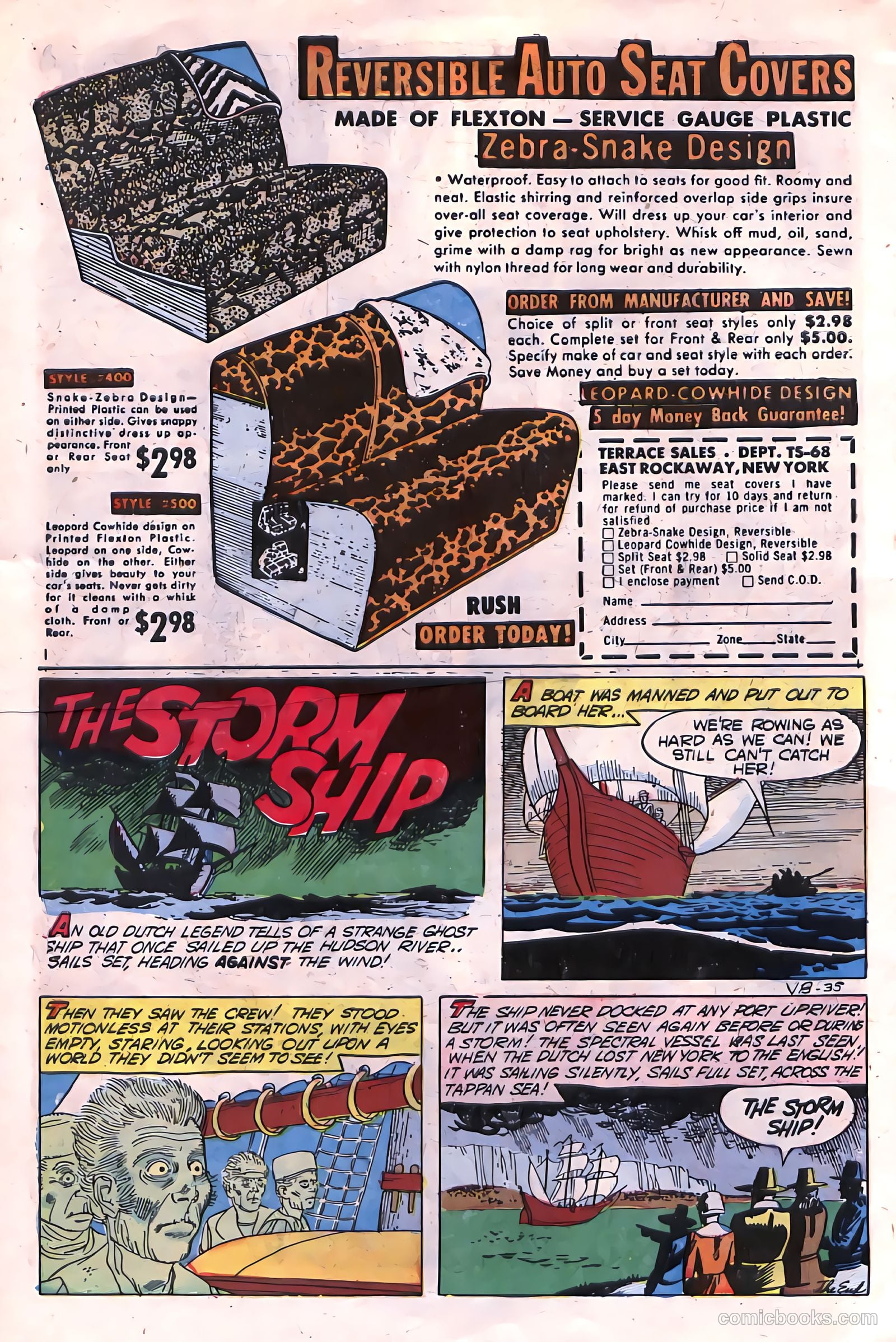 Out of the Shadows #14 (1954) — page 10 of 36