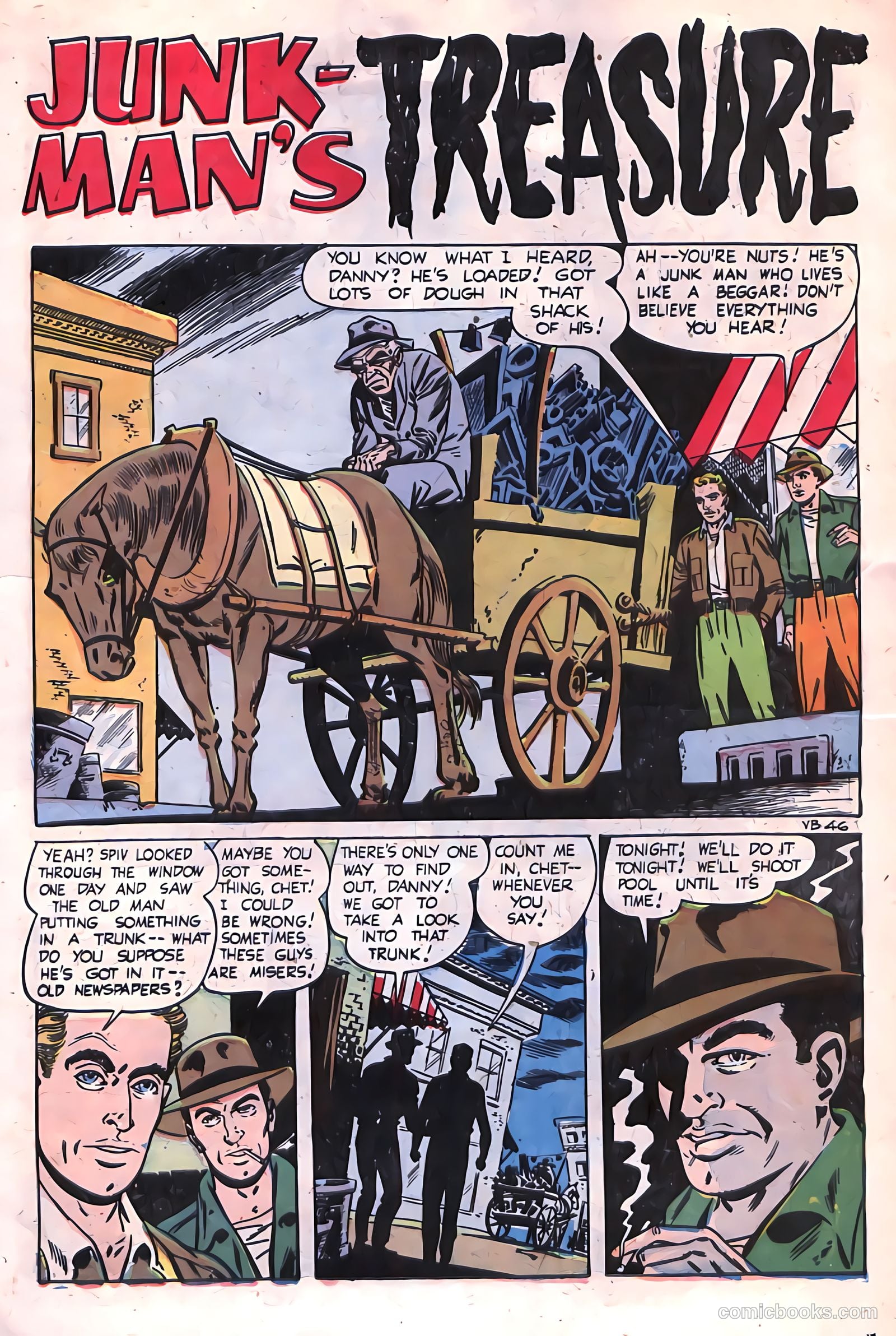 Out of the Shadows #14 (1954) — page 11 of 36