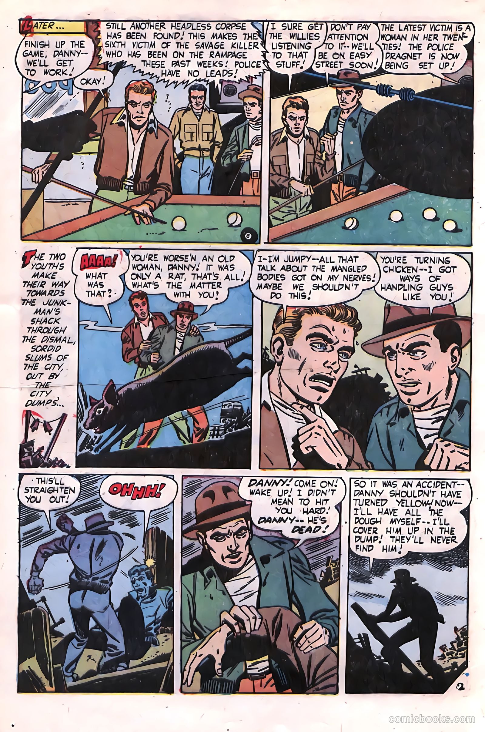 Out of the Shadows #14 (1954) — page 12 of 36