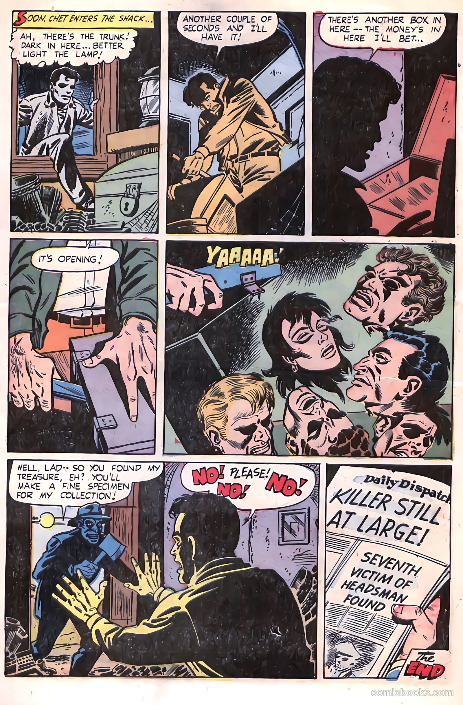 Out of the Shadows #14 (1954) — page 13 of 36