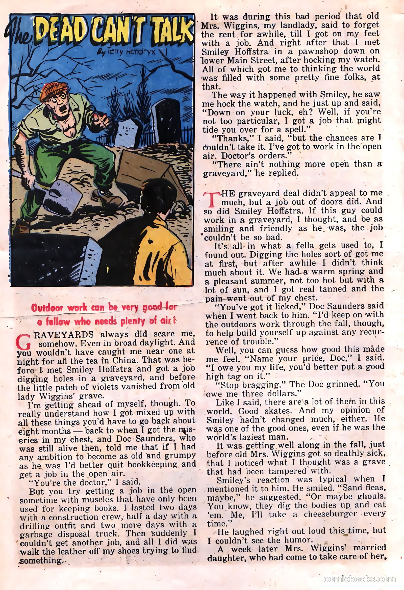Out of the Shadows #14 (1954) — page 14 of 36
