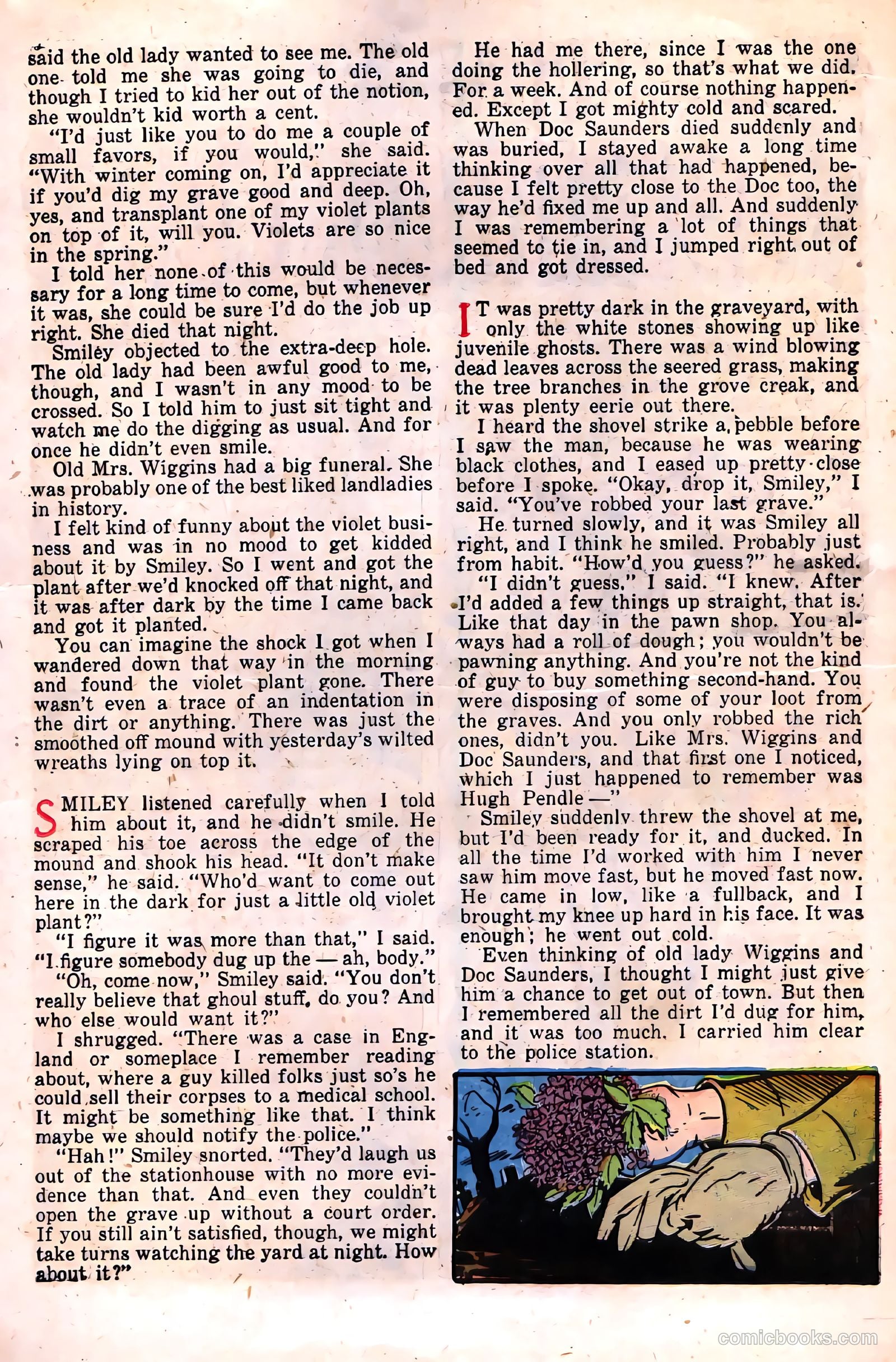 Out of the Shadows #14 (1954) — page 15 of 36