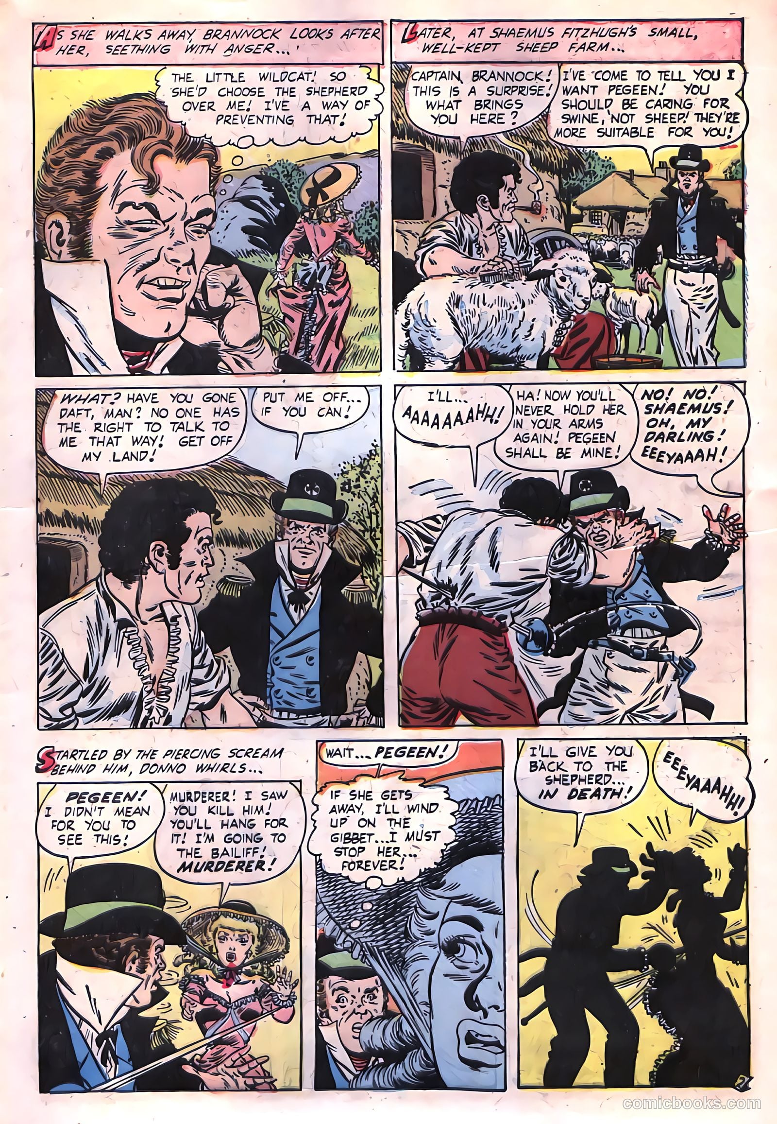 Out of the Shadows #14 (1954) — page 17 of 36