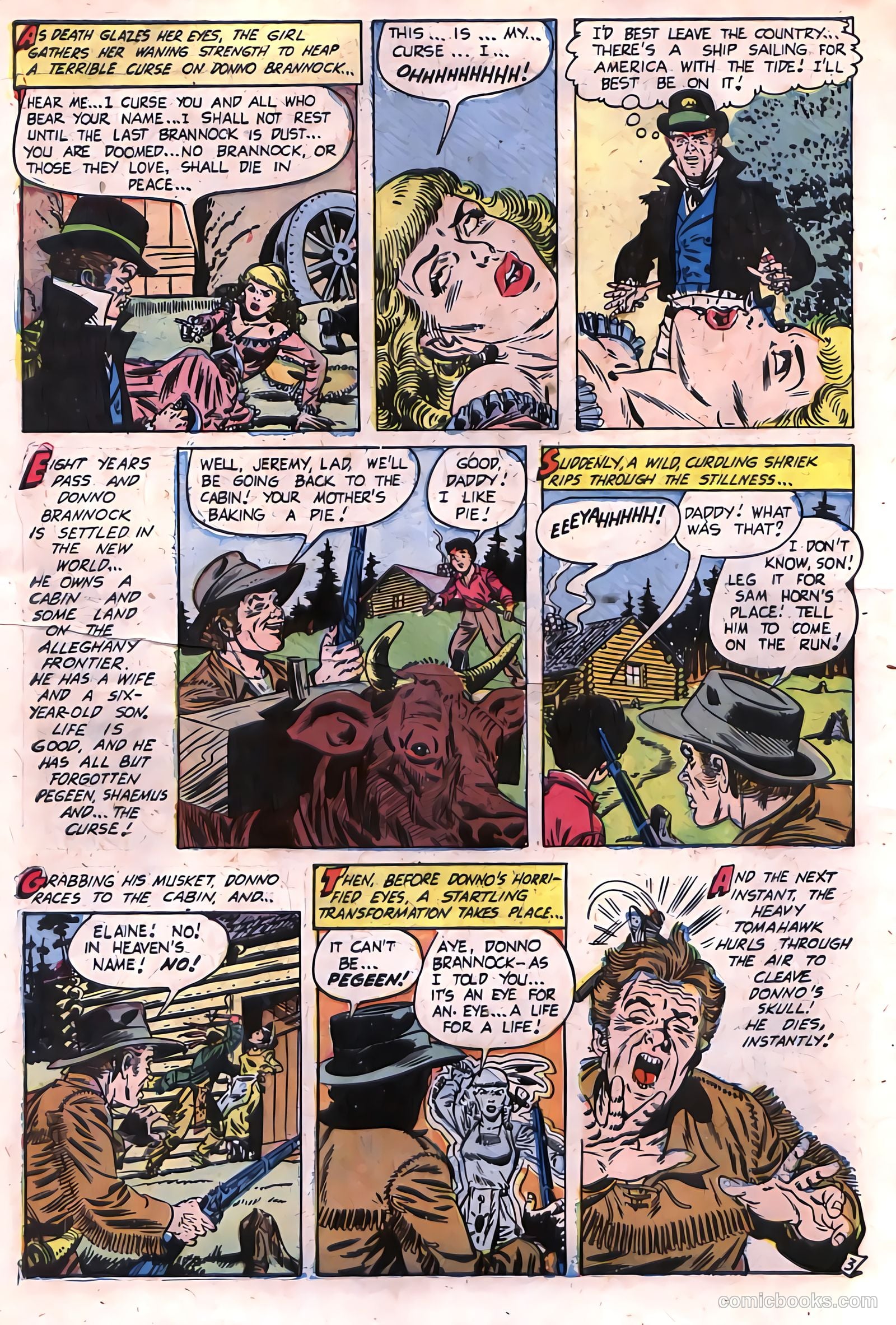 Out of the Shadows #14 (1954) — page 18 of 36