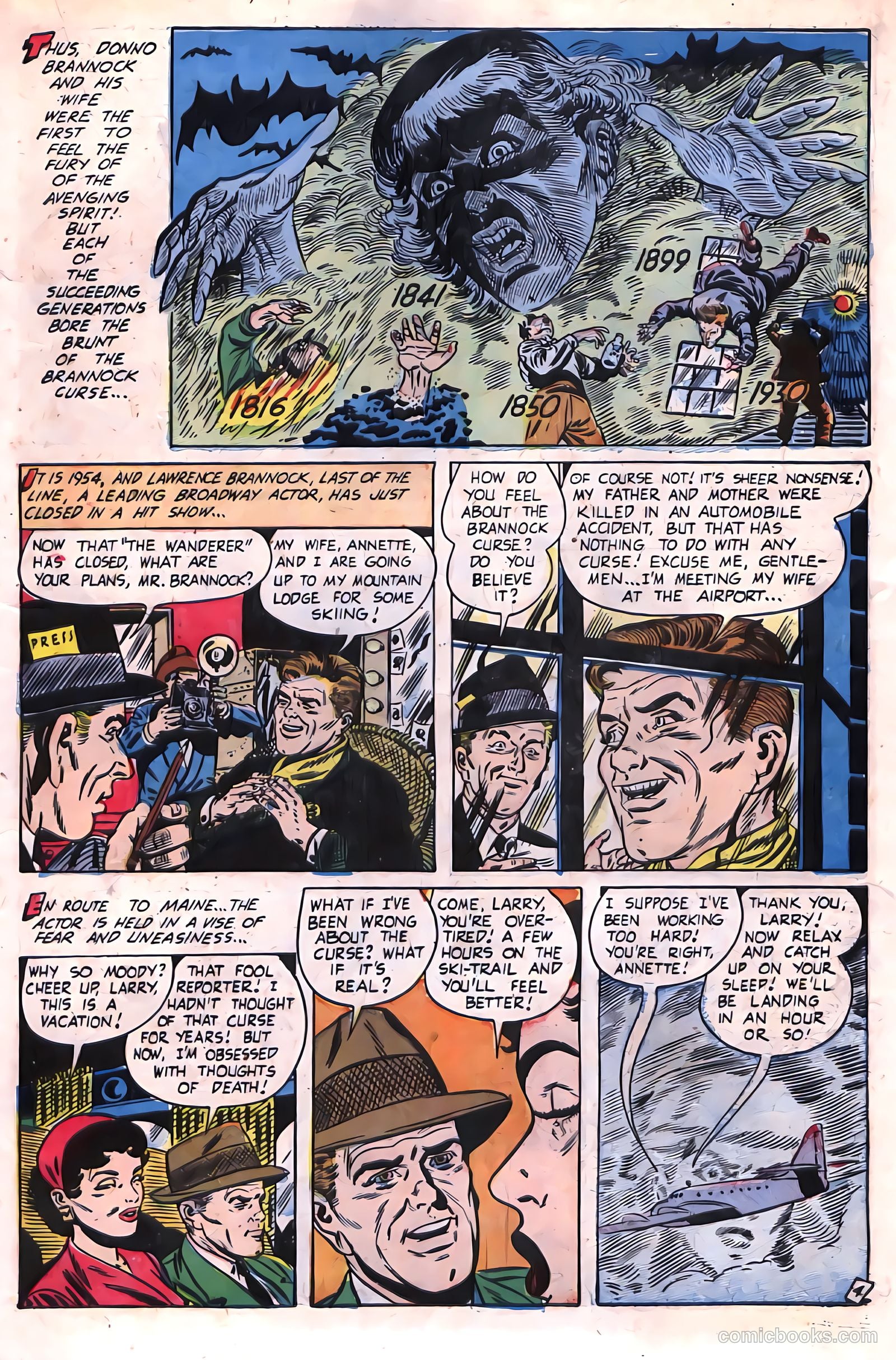 Out of the Shadows #14 (1954) — page 19 of 36