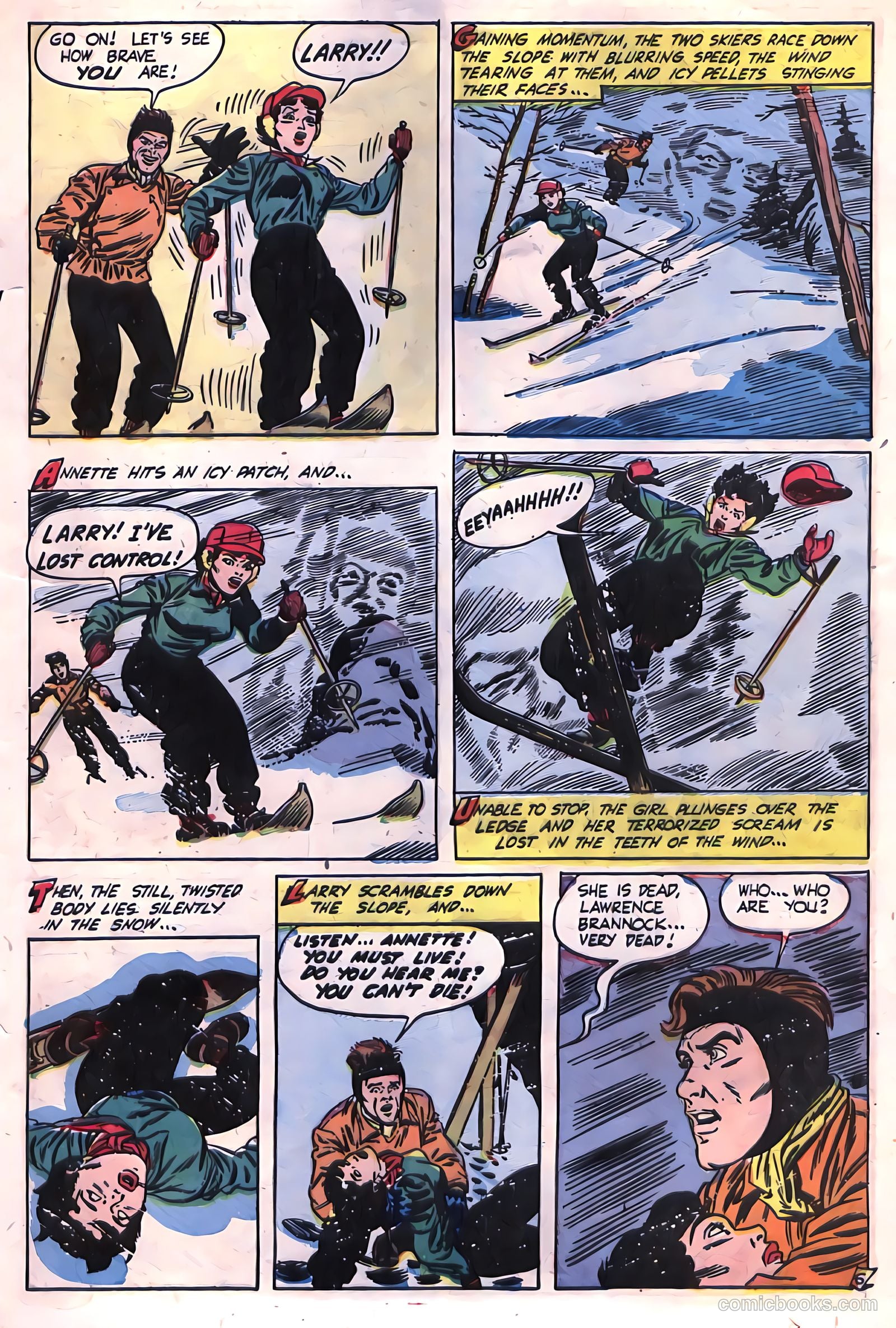 Out of the Shadows #14 (1954) — page 21 of 36