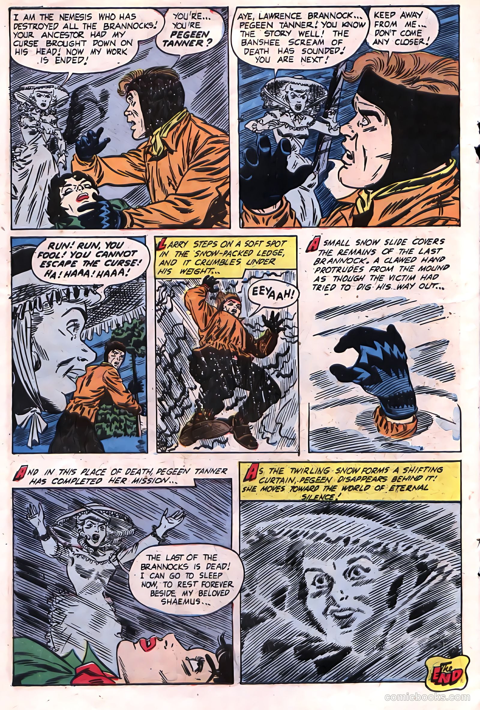 Out of the Shadows #14 (1954) — page 22 of 36