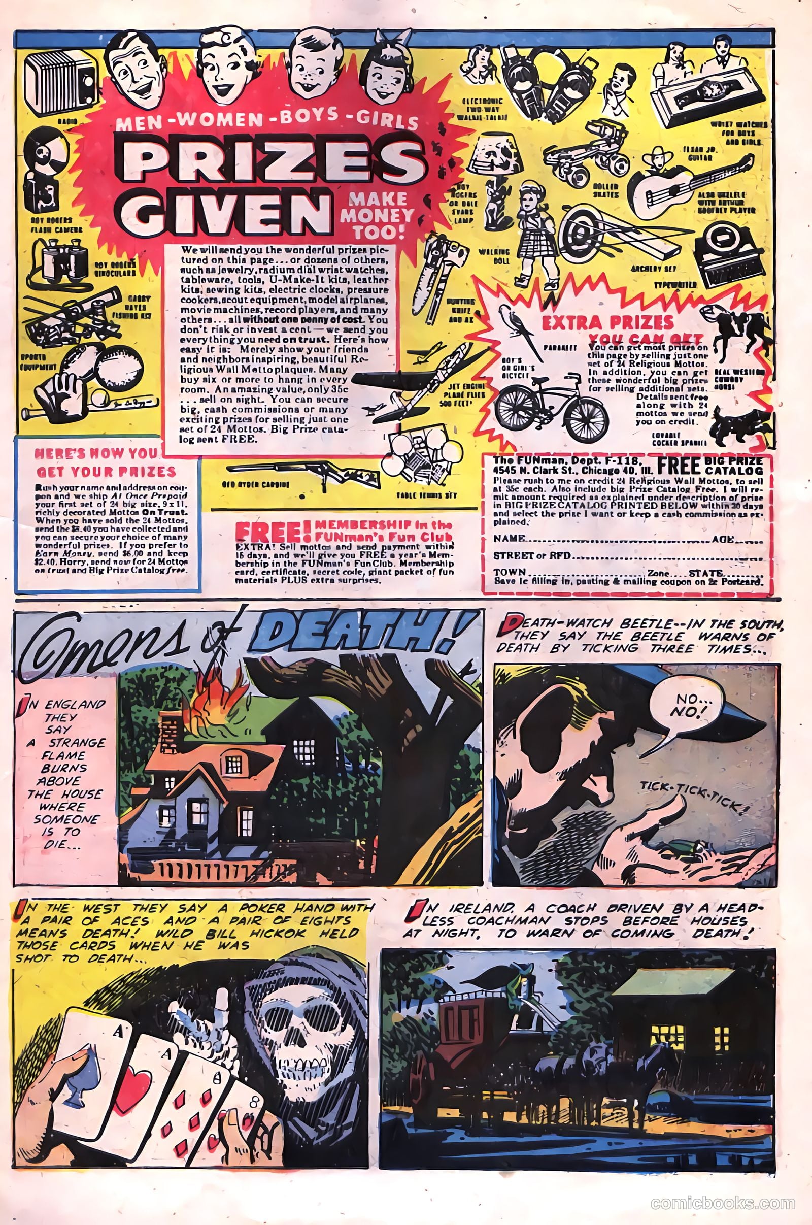 Out of the Shadows #14 (1954) — page 23 of 36