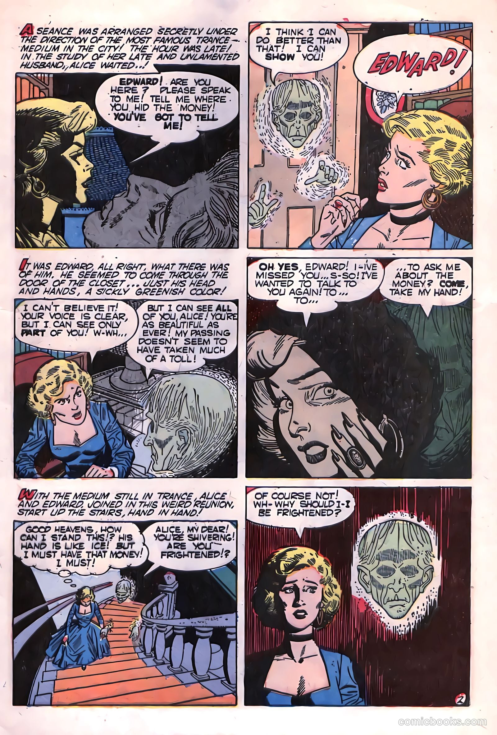 Out of the Shadows #14 (1954) — page 25 of 36