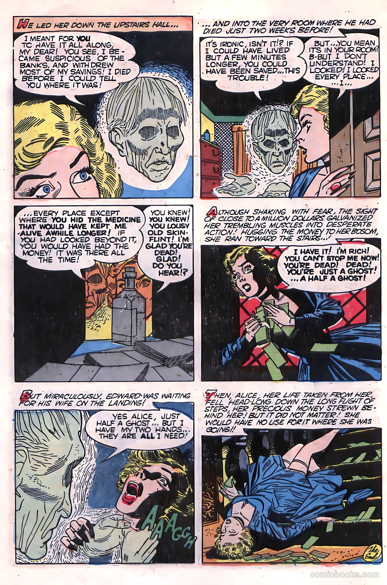Out of the Shadows #14 (1954) — page 26 of 36