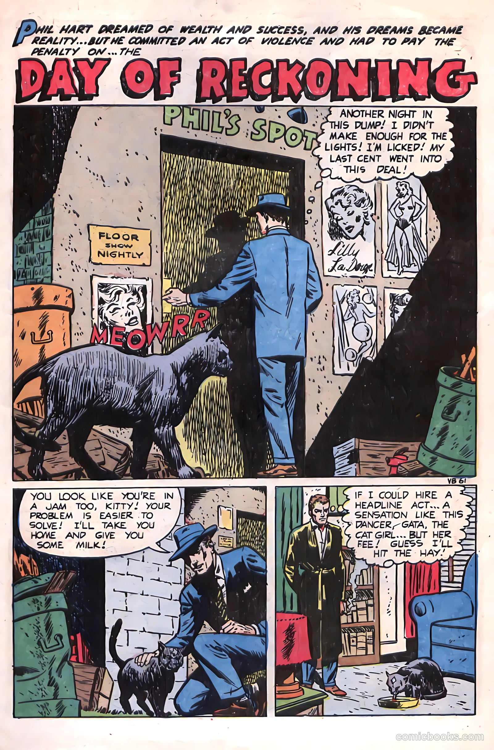 Out of the Shadows #14 (1954) — page 27 of 36