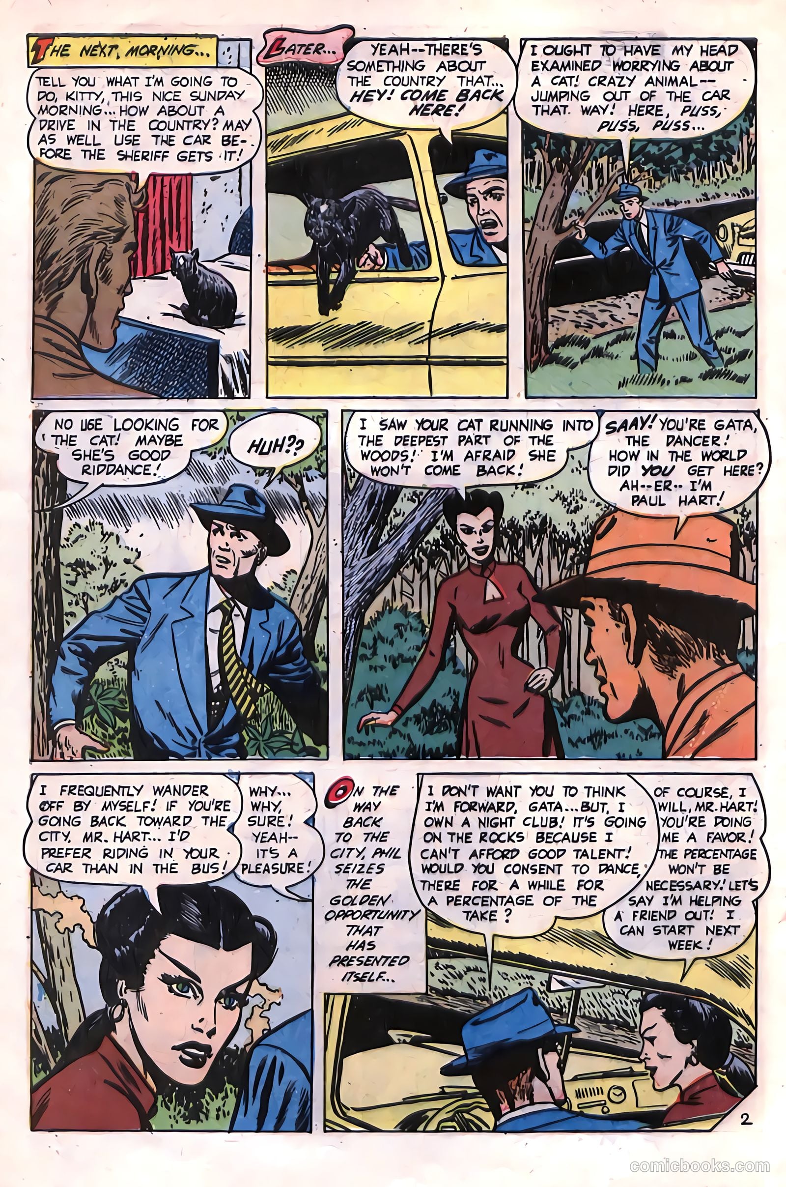 Out of the Shadows #14 (1954) — page 28 of 36