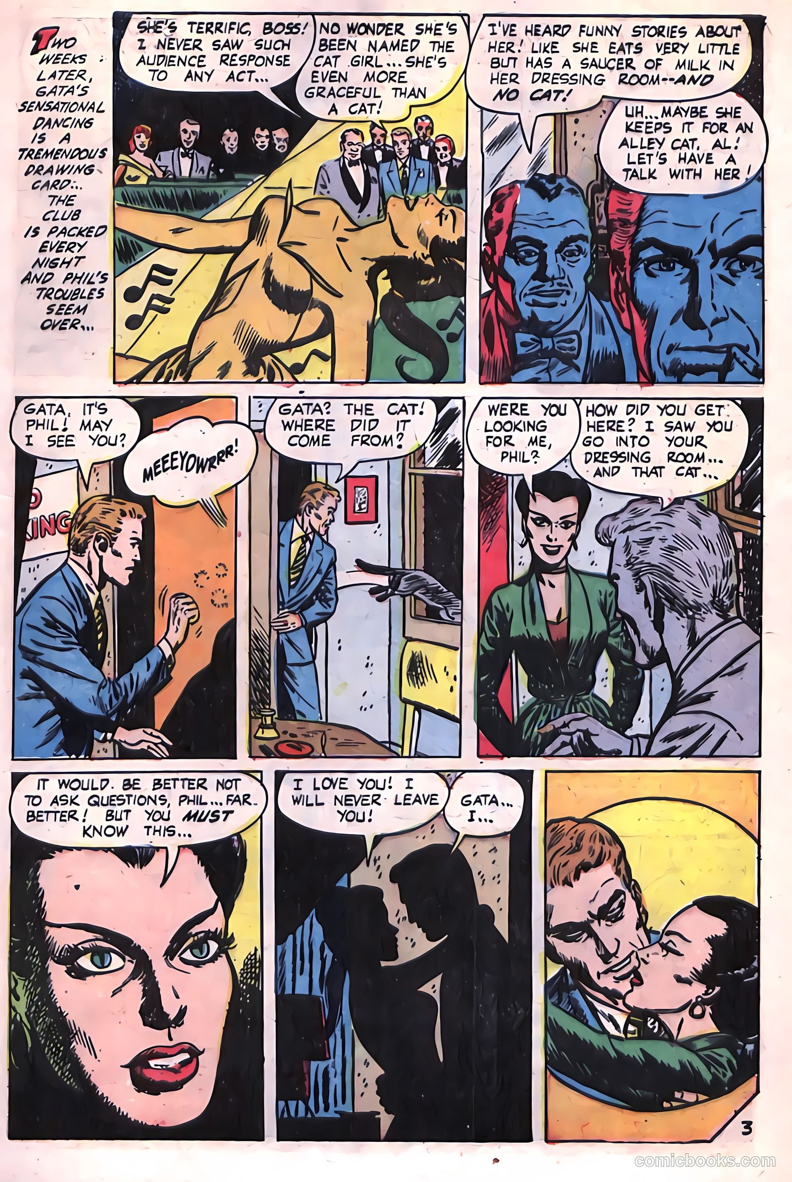 Out of the Shadows #14 (1954) — page 29 of 36