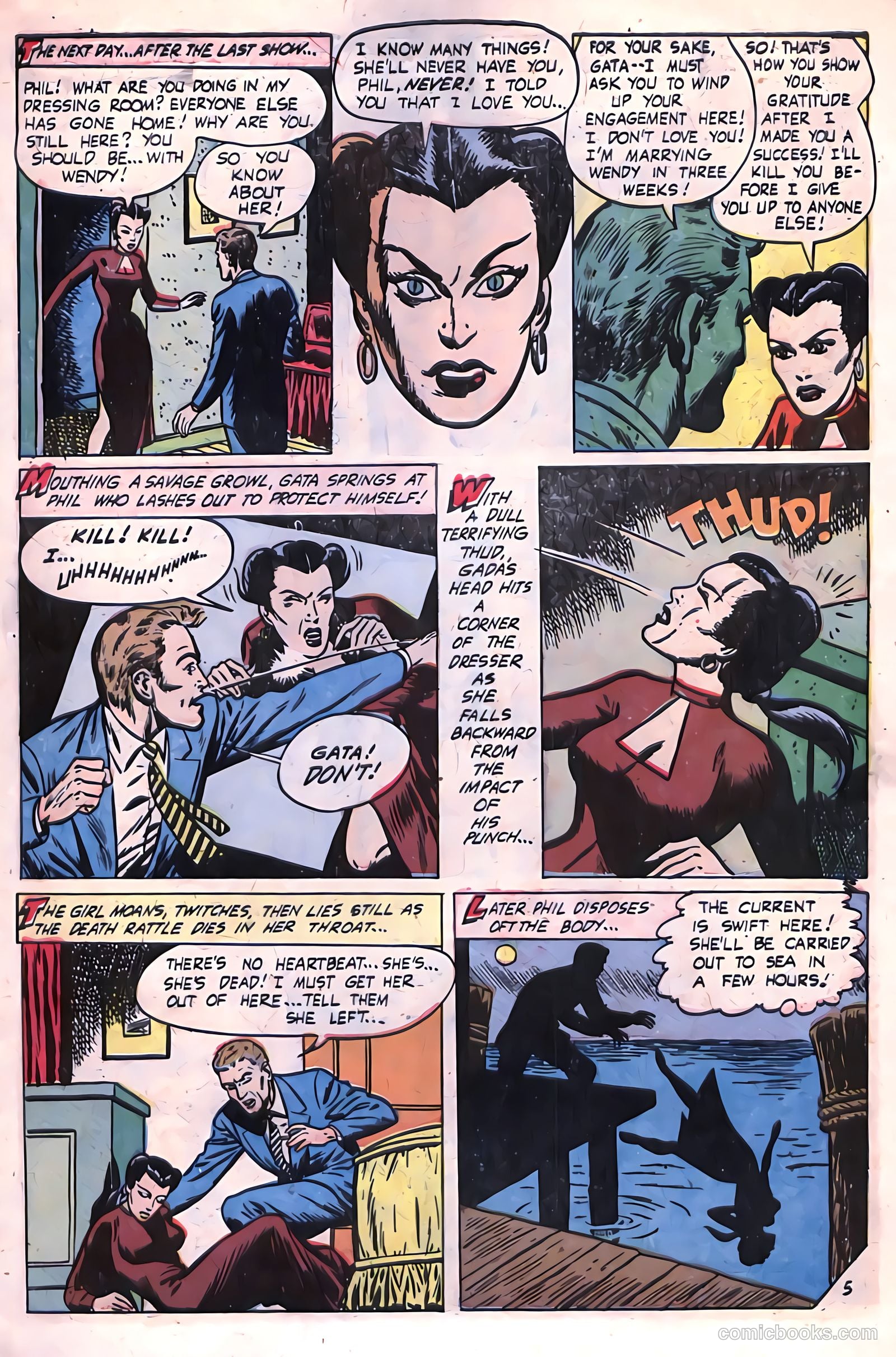 Out of the Shadows #14 (1954) — page 31 of 36