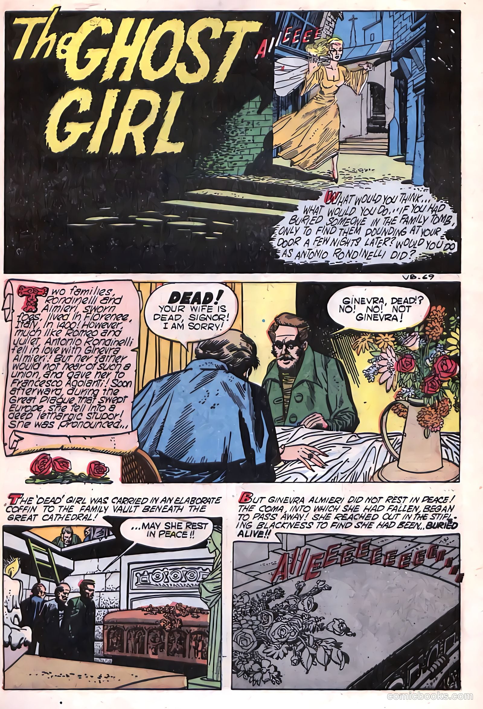 Out of the Shadows #14 (1954) — page 33 of 36