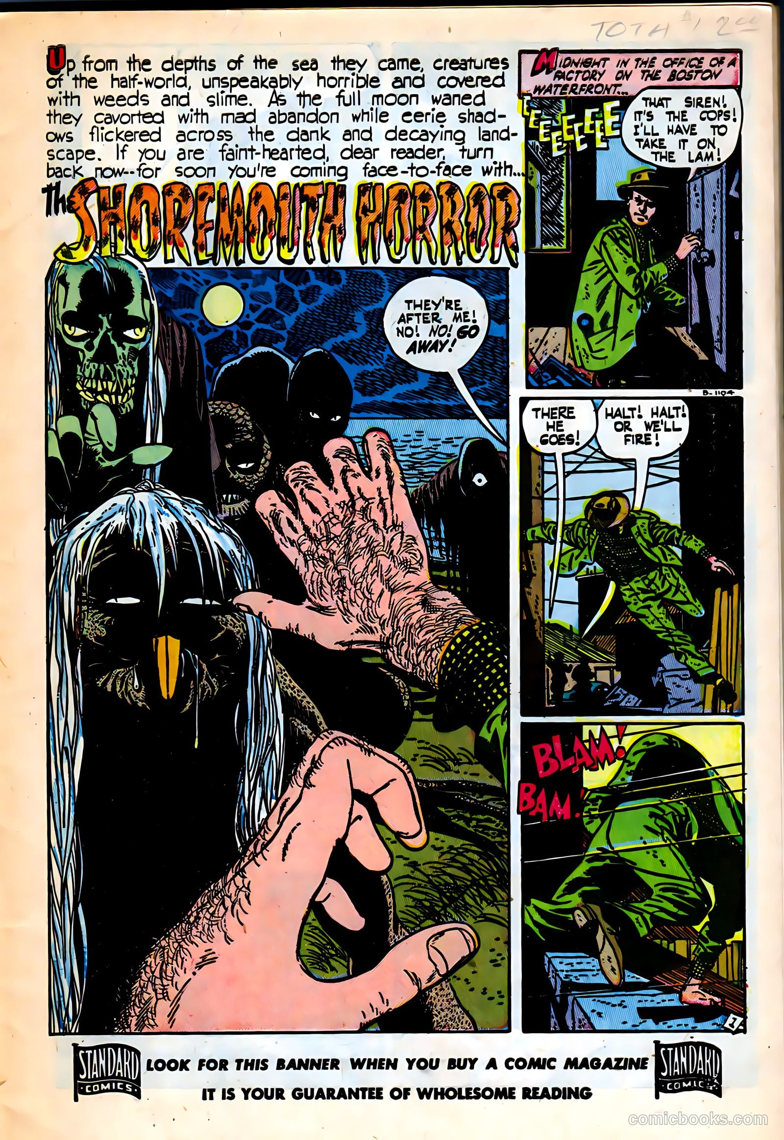 Out of the Shadows #5 (1952) — page 3 of 36