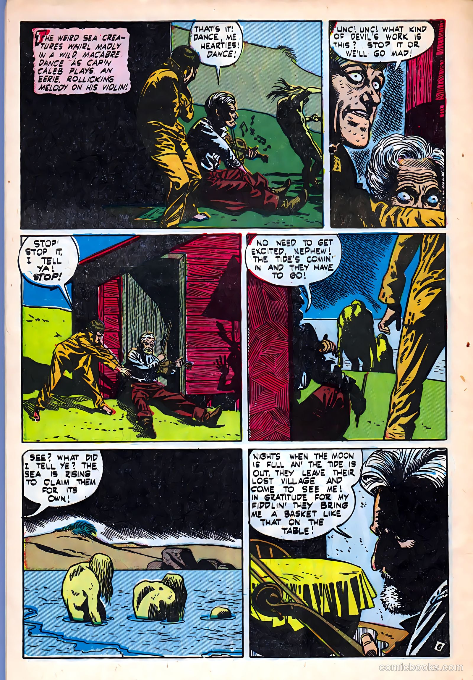 Out of the Shadows #5 (1952) — page 8 of 36