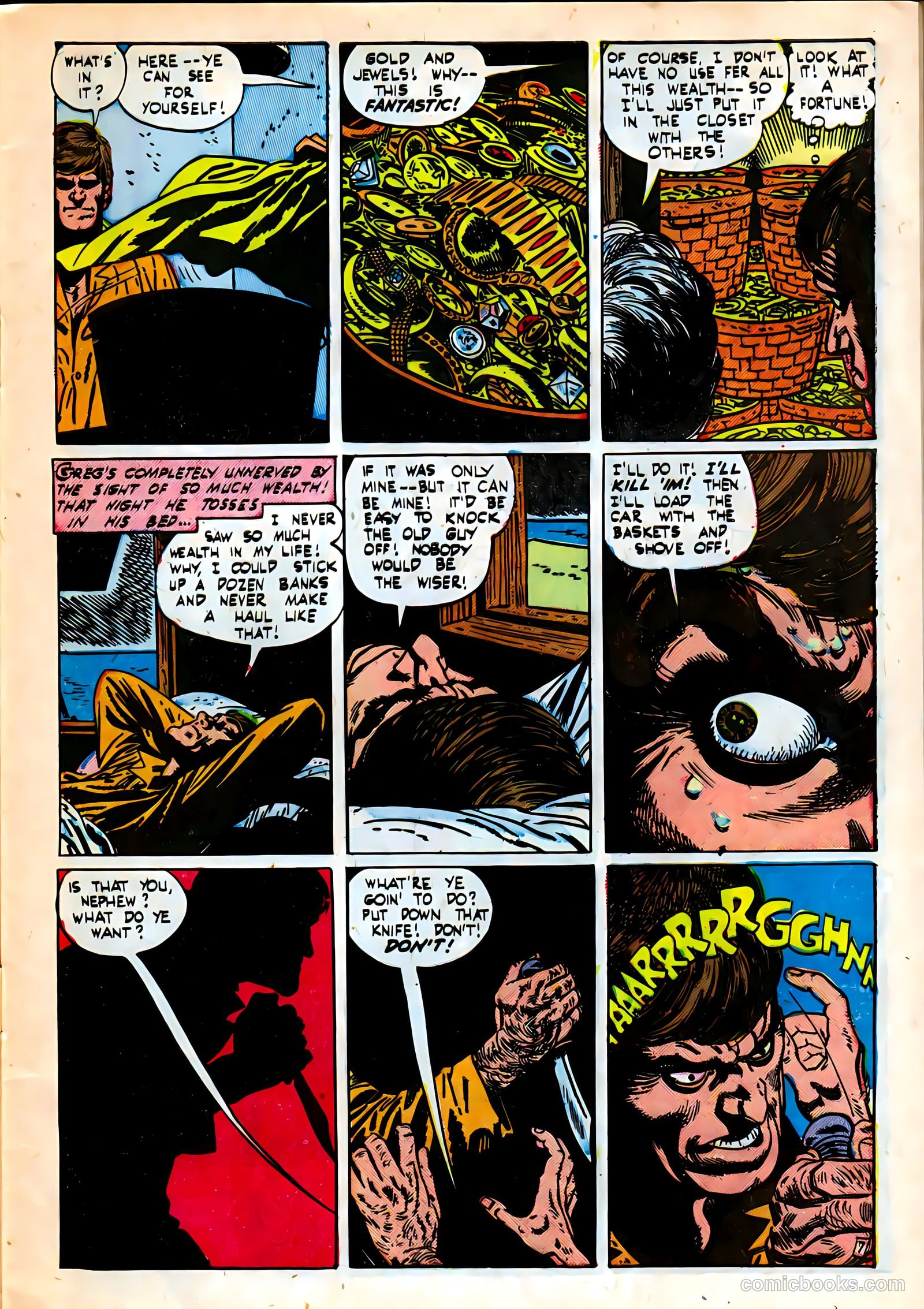Out of the Shadows #5 (1952) — page 9 of 36
