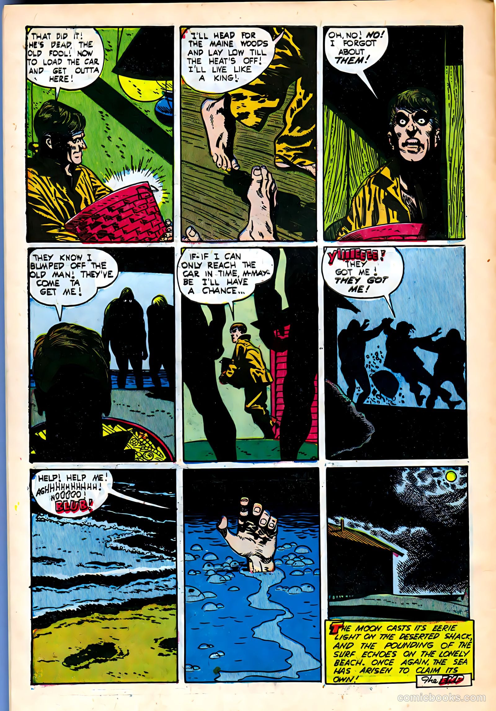 Out of the Shadows #5 (1952) — page 10 of 36