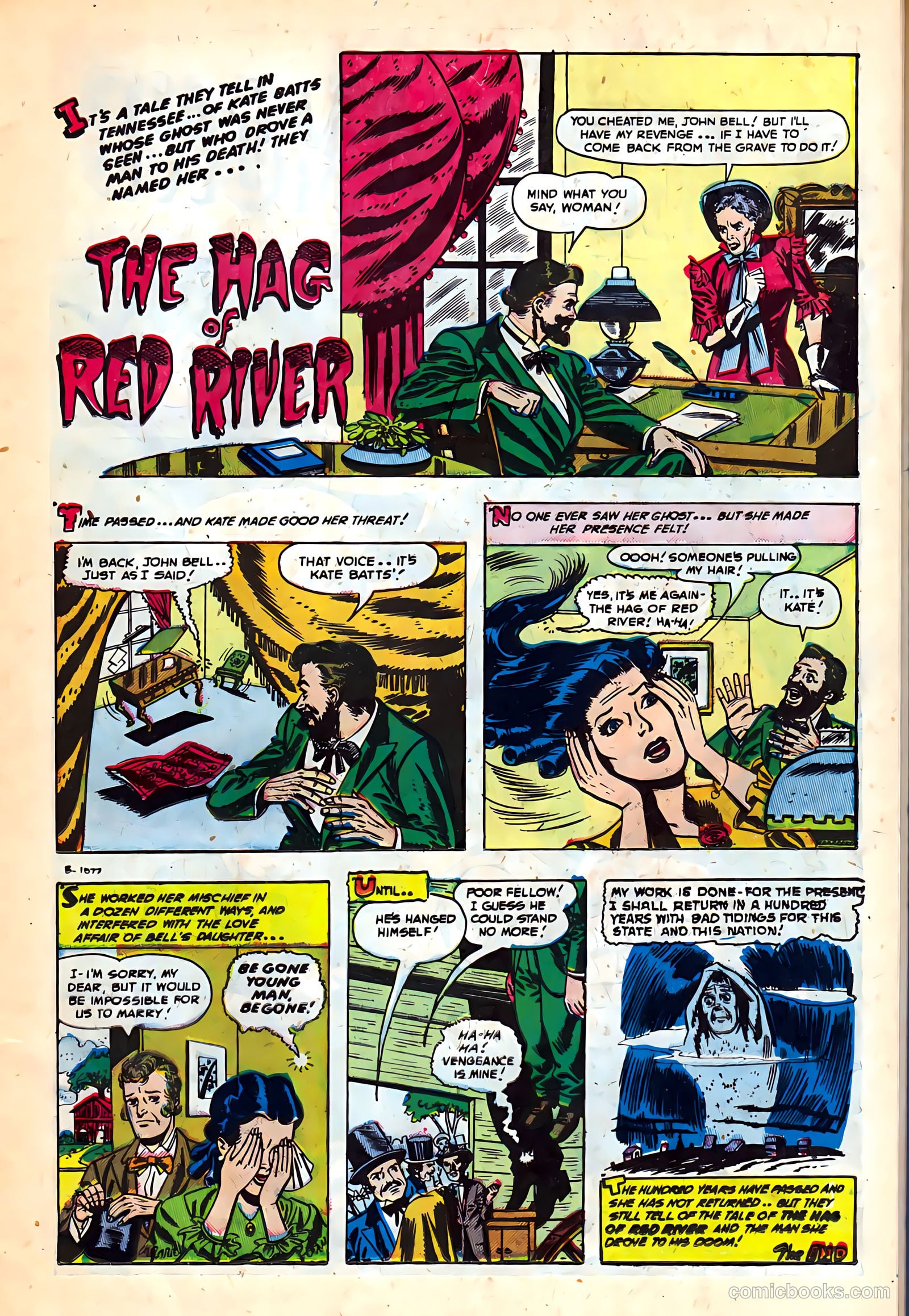 Out of the Shadows #5 (1952) — page 11 of 36