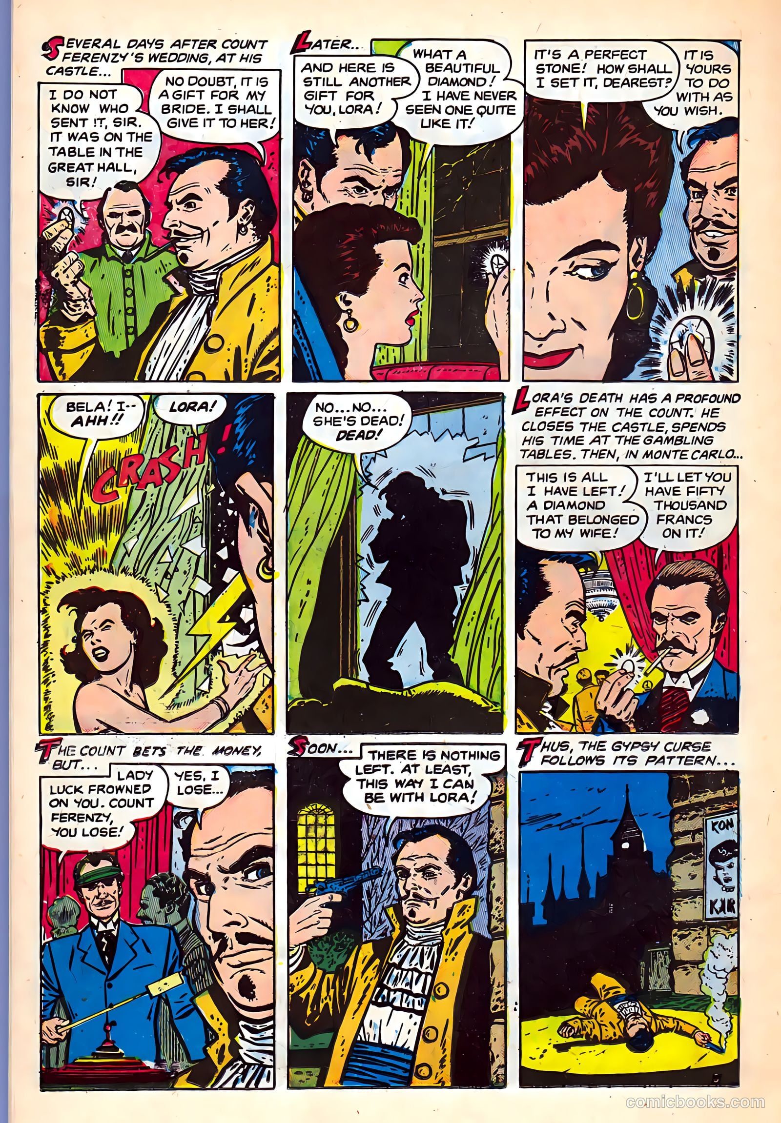 Out of the Shadows #5 (1952) — page 14 of 36