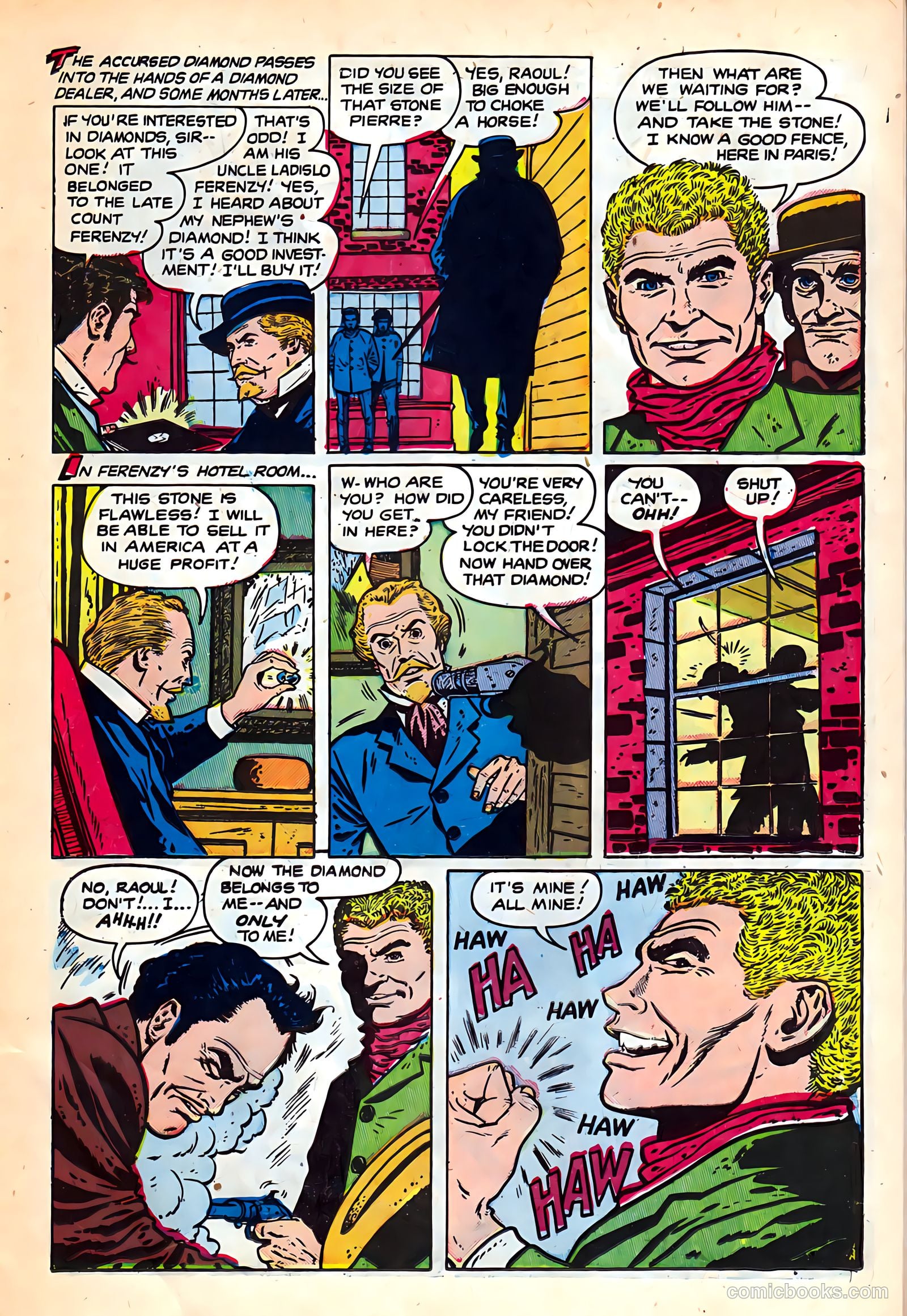 Out of the Shadows #5 (1952) — page 15 of 36