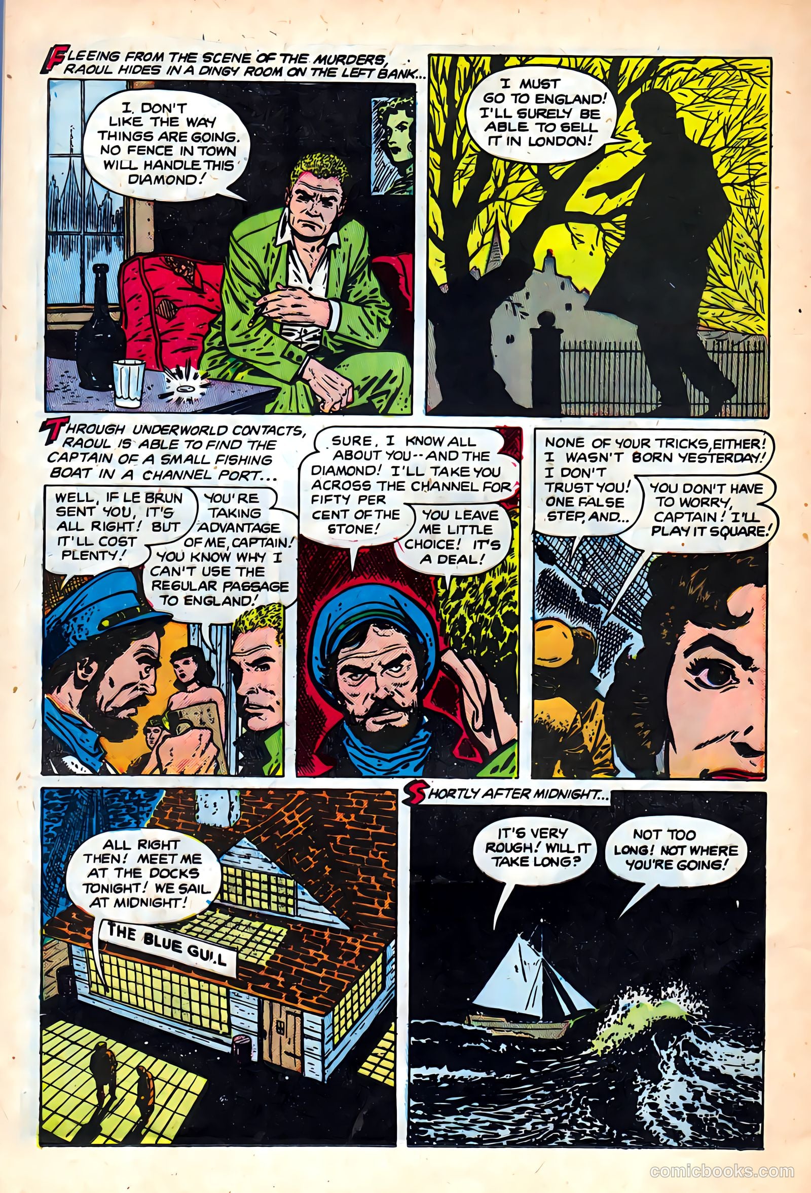 Out of the Shadows #5 (1952) — page 16 of 36
