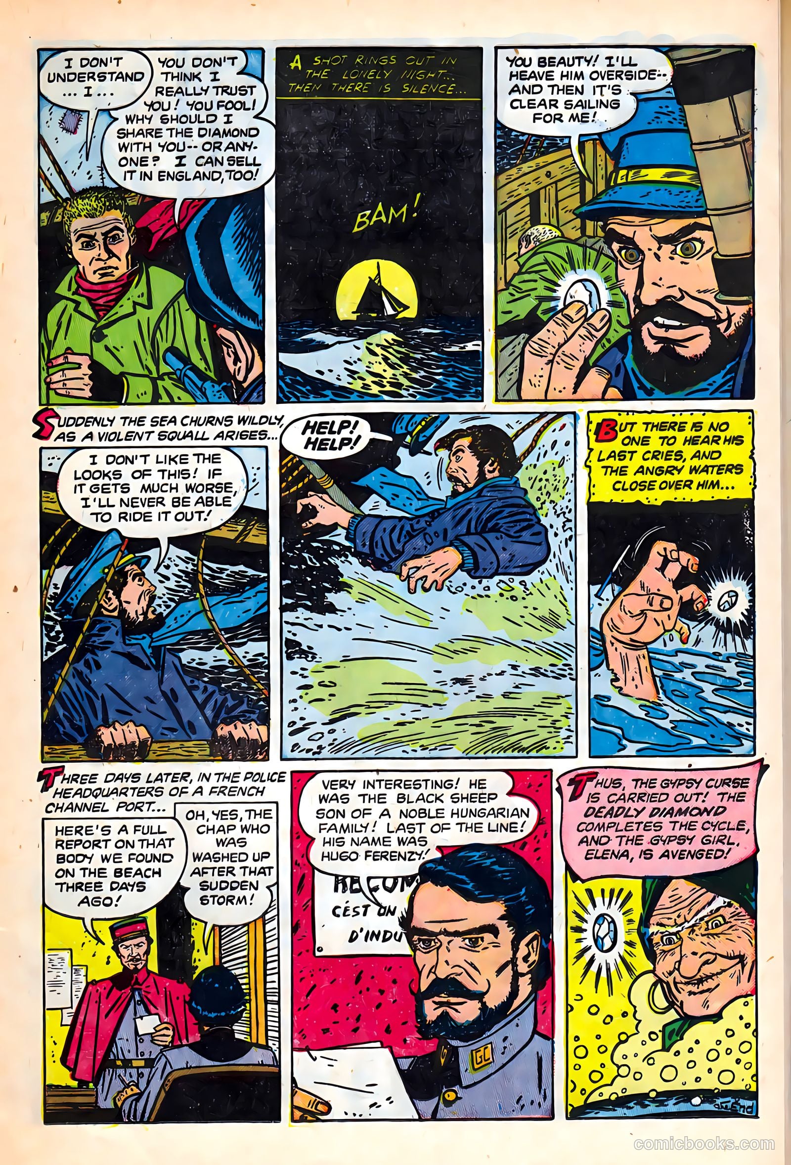 Out of the Shadows #5 (1952) — page 17 of 36