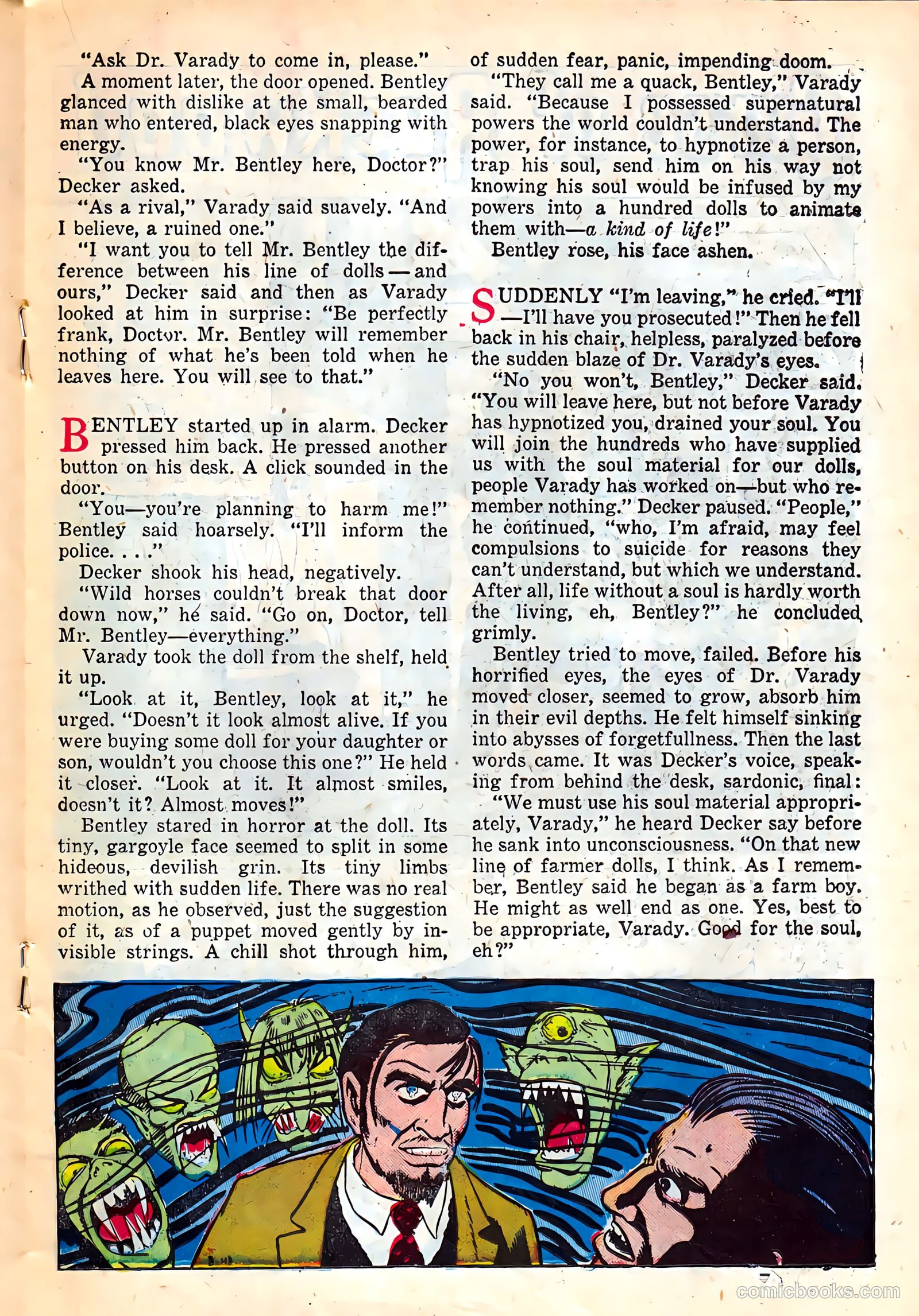 Out of the Shadows #5 (1952) — page 19 of 36