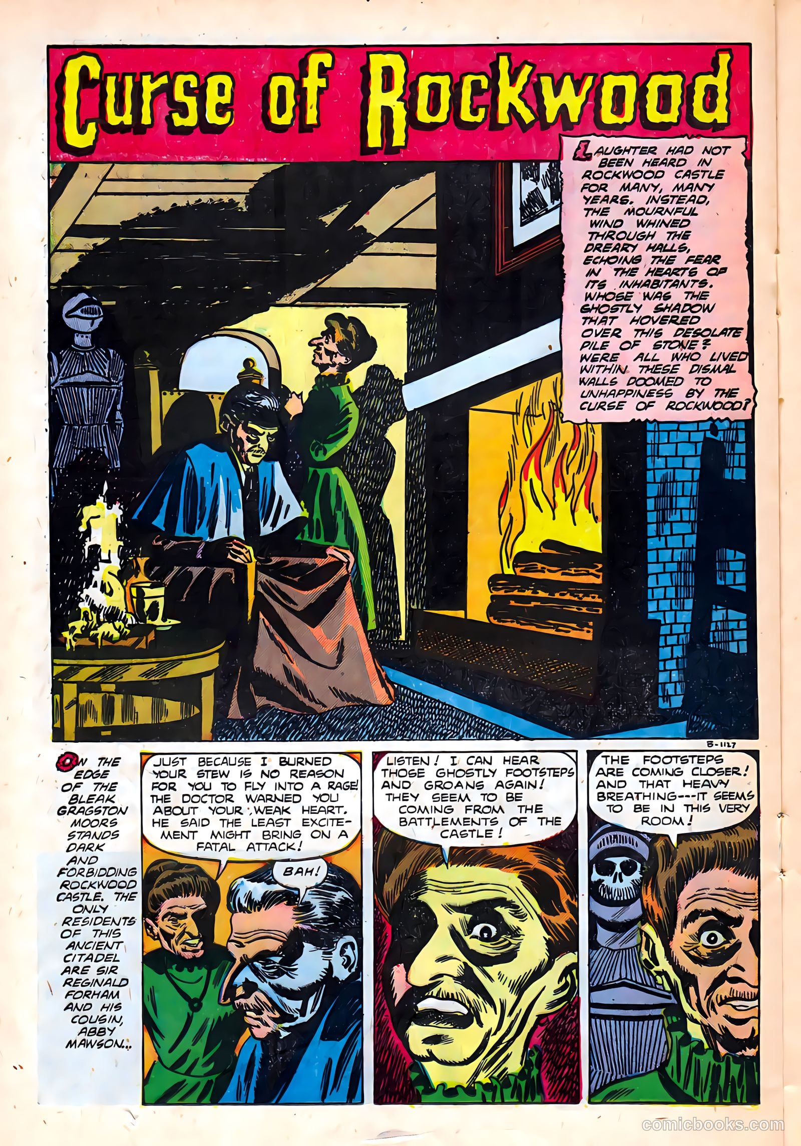 Out of the Shadows #5 (1952) — page 20 of 36