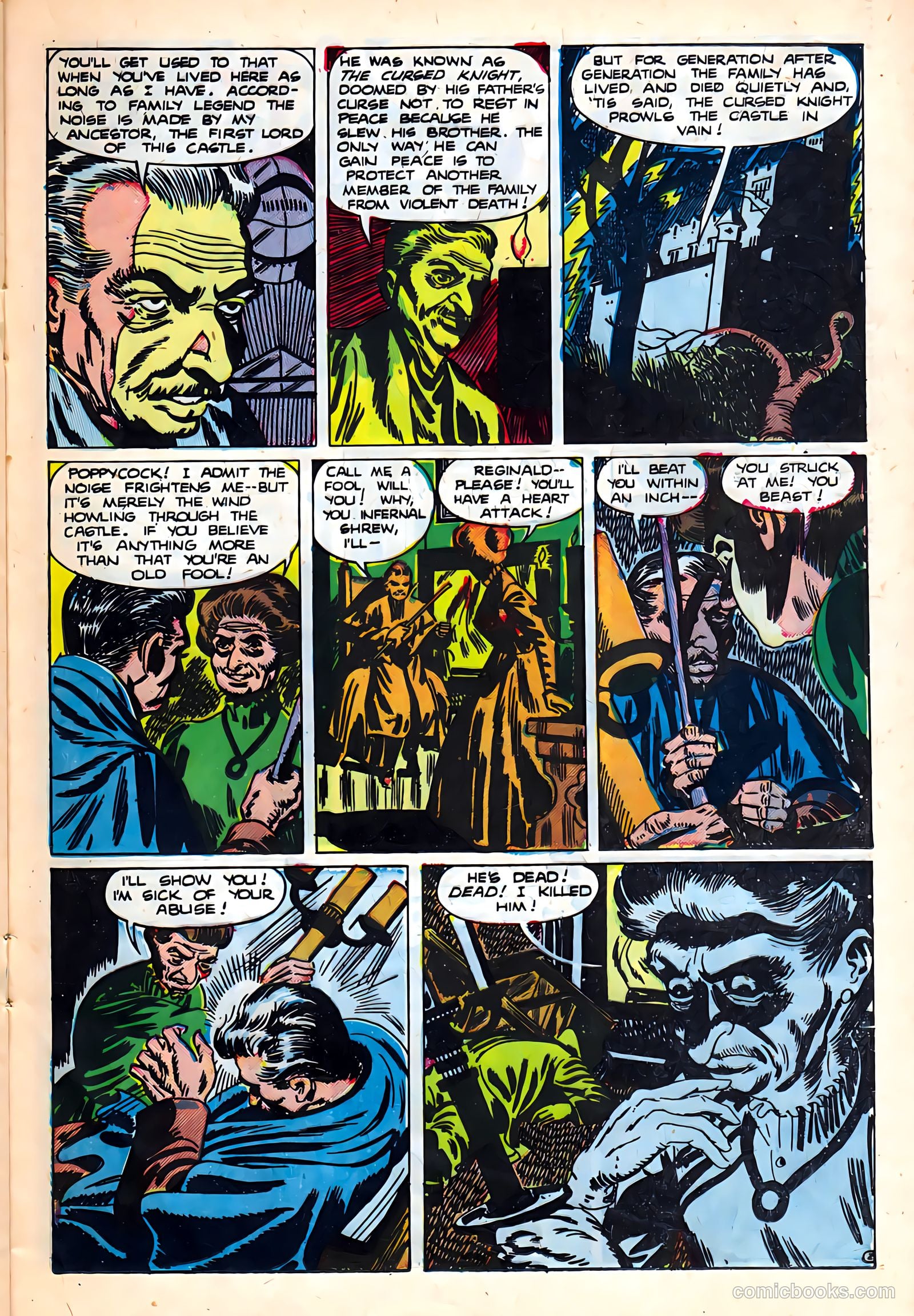 Out of the Shadows #5 (1952) — page 21 of 36