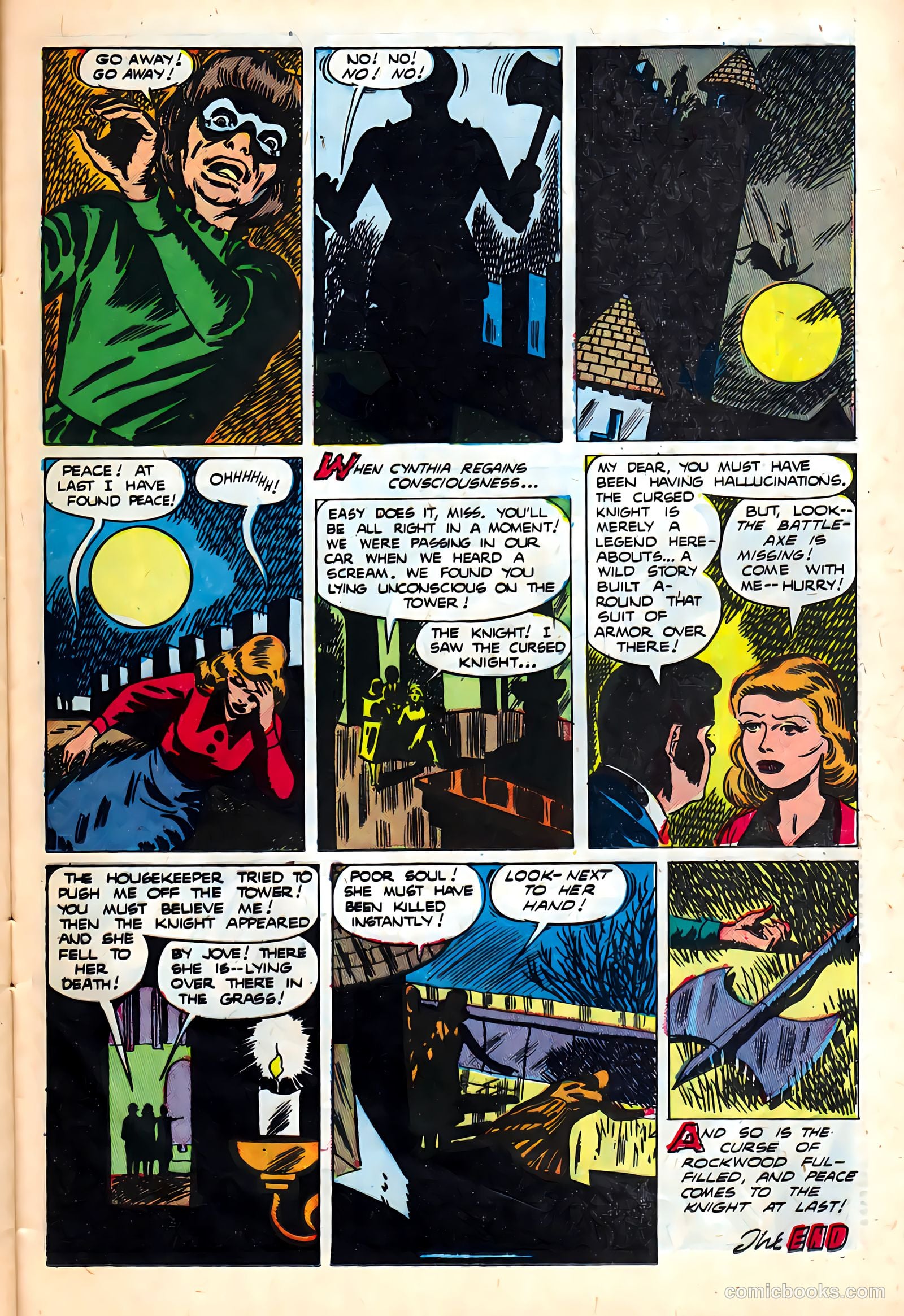 Out of the Shadows #5 (1952) — page 25 of 36