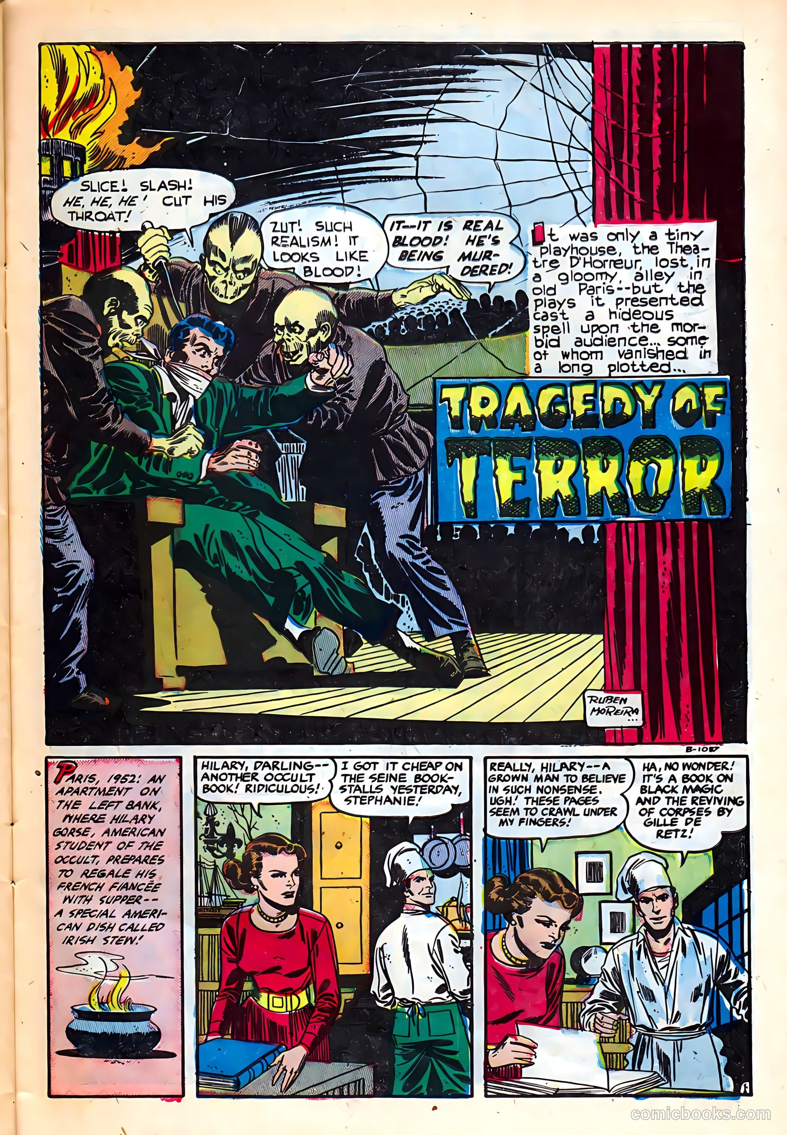 Out of the Shadows #5 (1952) — page 27 of 36