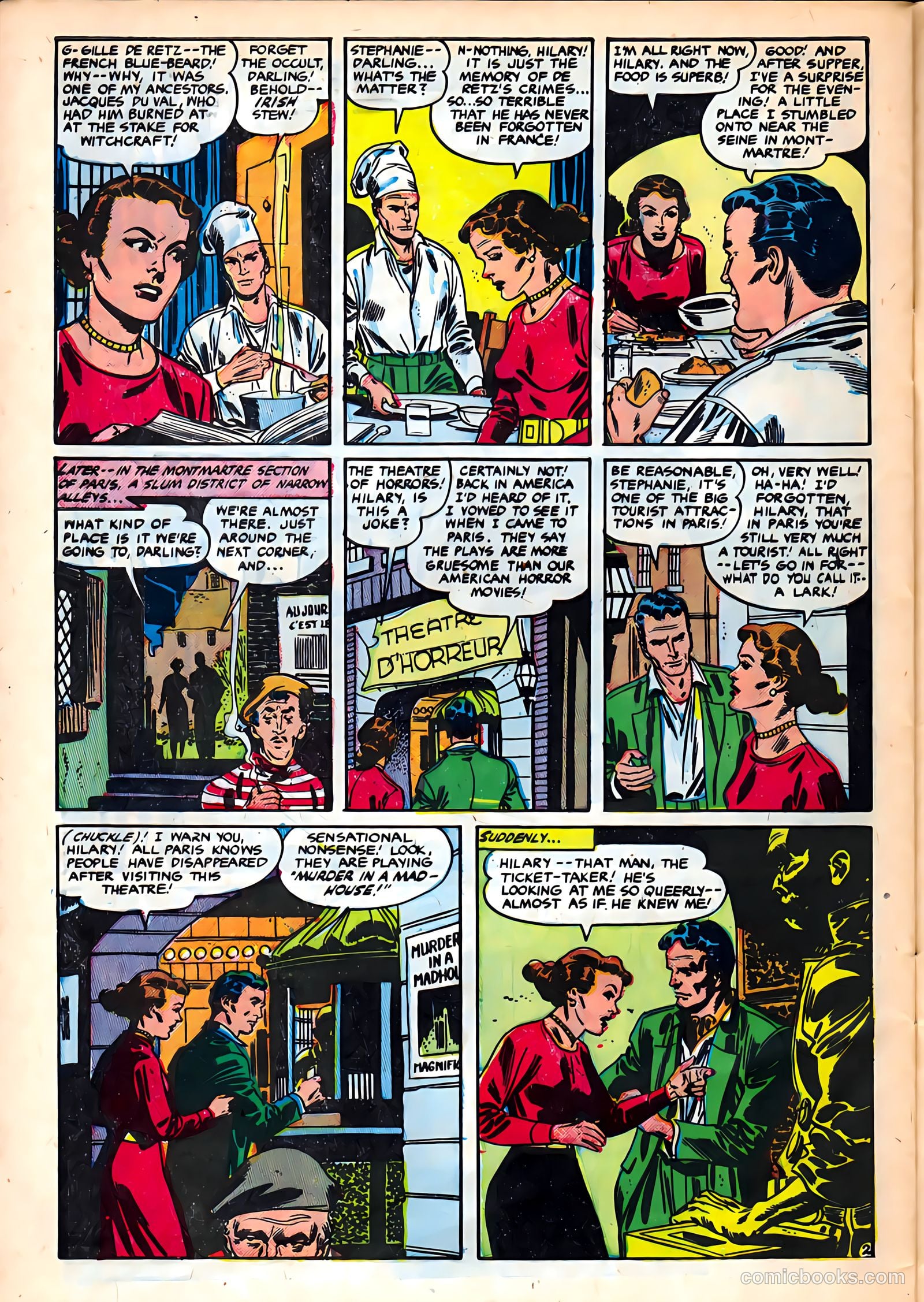 Out of the Shadows #5 (1952) — page 28 of 36