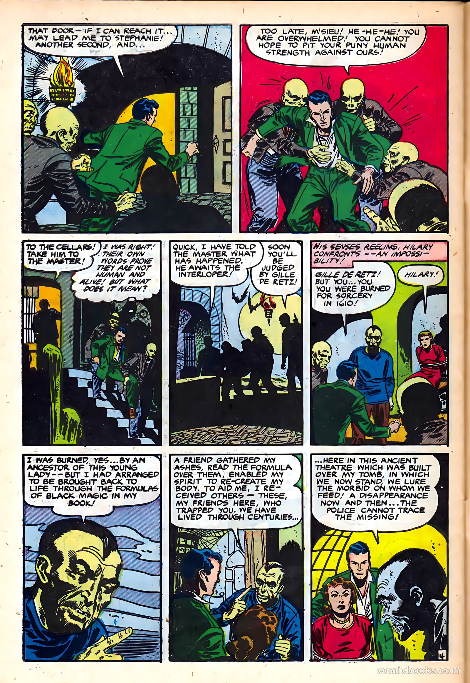 Out of the Shadows #5 (1952) — page 30 of 36