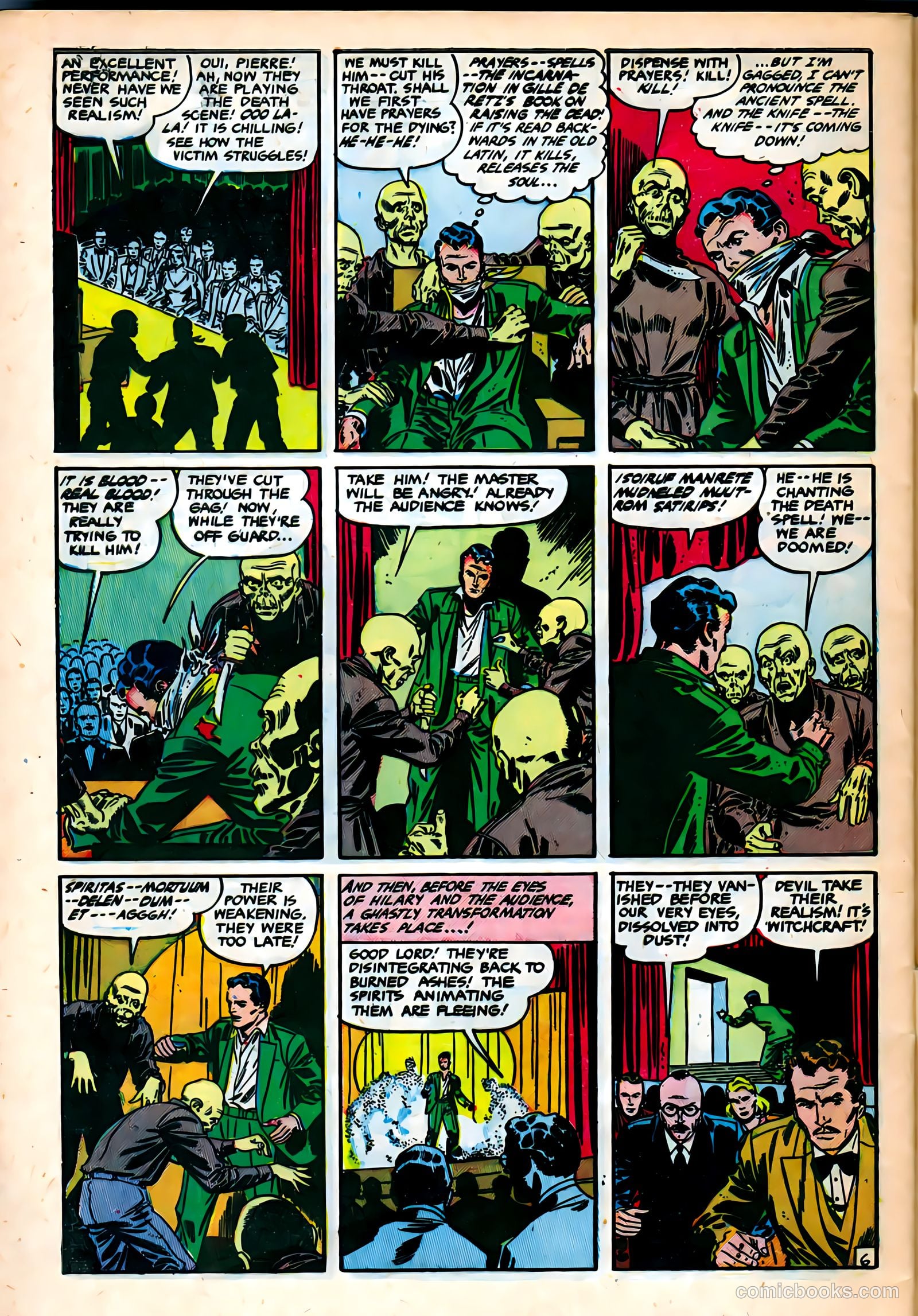 Out of the Shadows #5 (1952) — page 32 of 36