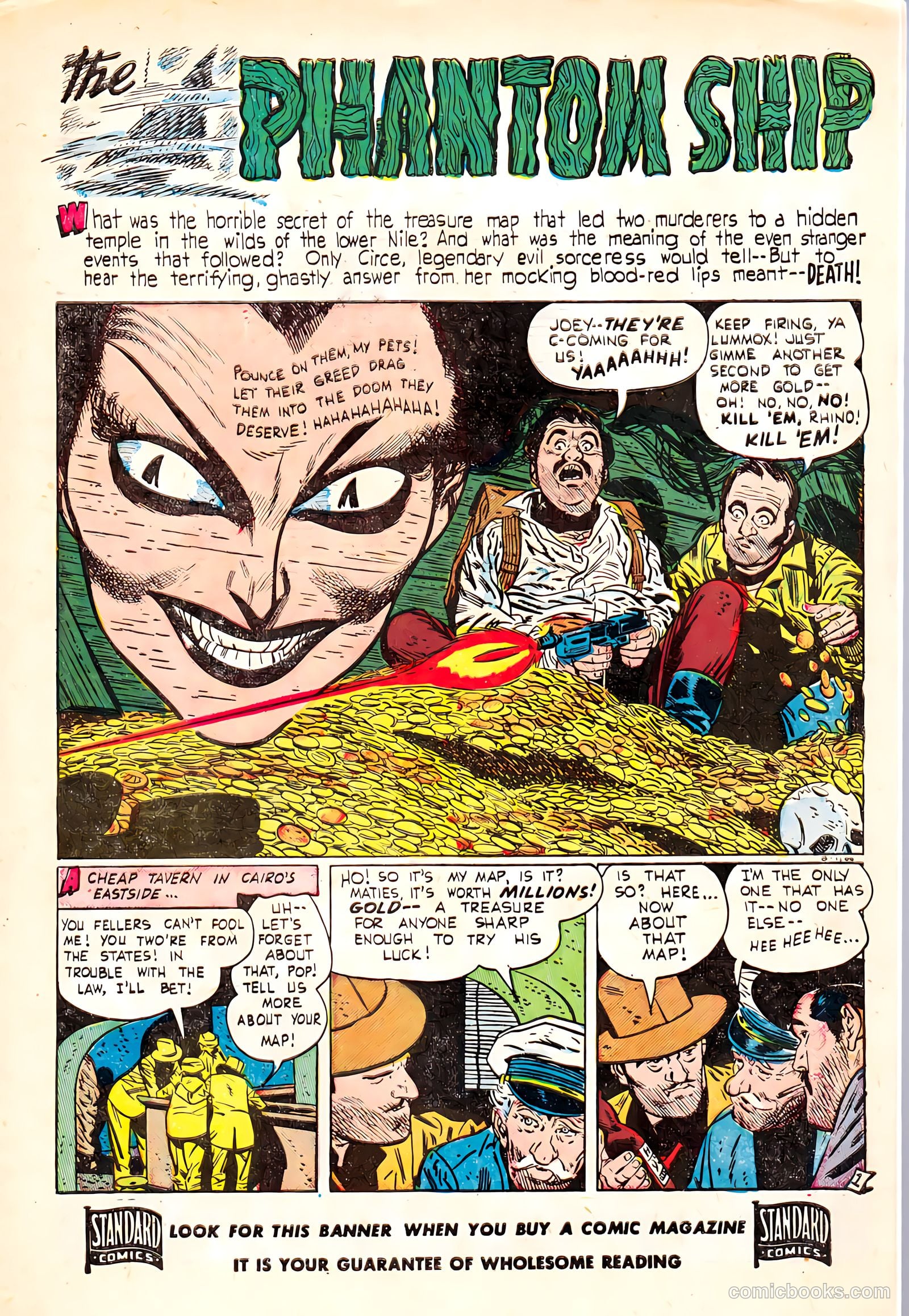 Out of the Shadows #6 (1952) — page 3 of 36