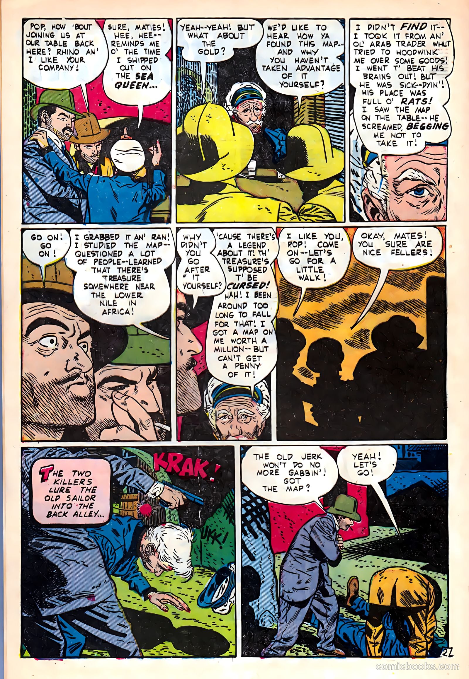 Out of the Shadows #6 (1952) — page 4 of 36