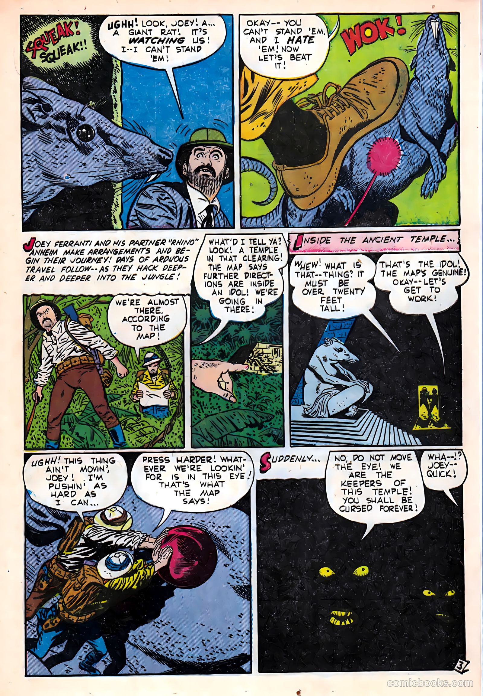 Out of the Shadows #6 (1952) — page 5 of 36