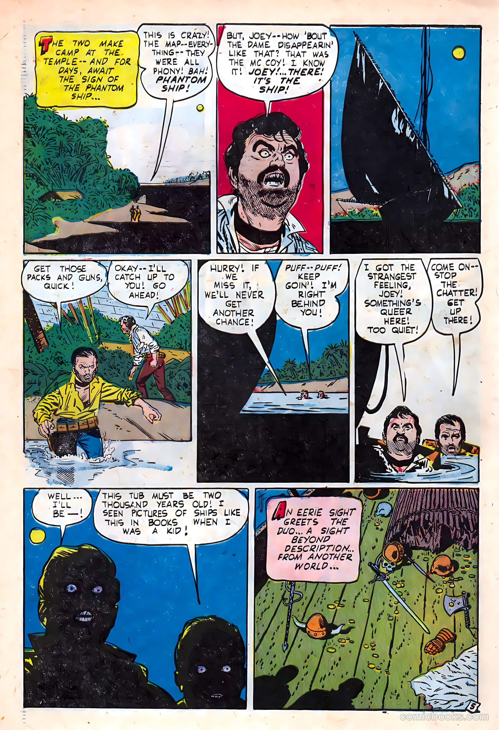 Out of the Shadows #6 (1952) — page 7 of 36