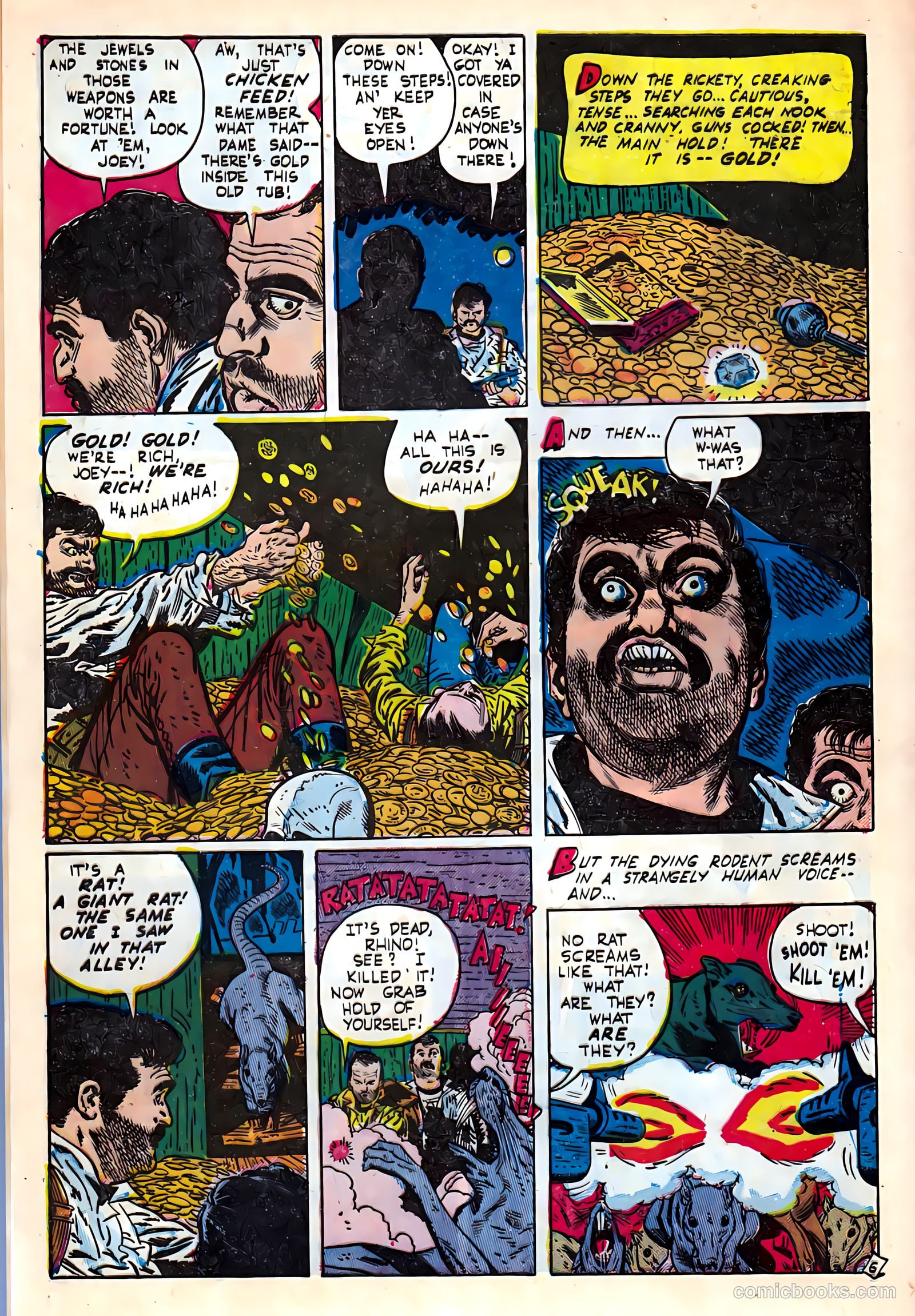 Out of the Shadows #6 (1952) — page 8 of 36