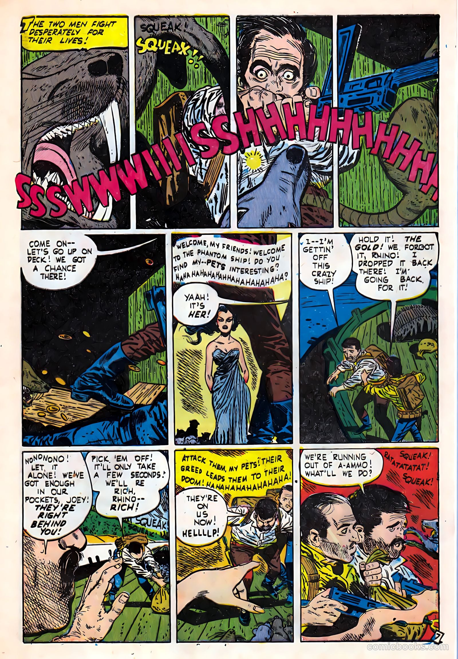 Out of the Shadows #6 (1952) — page 9 of 36