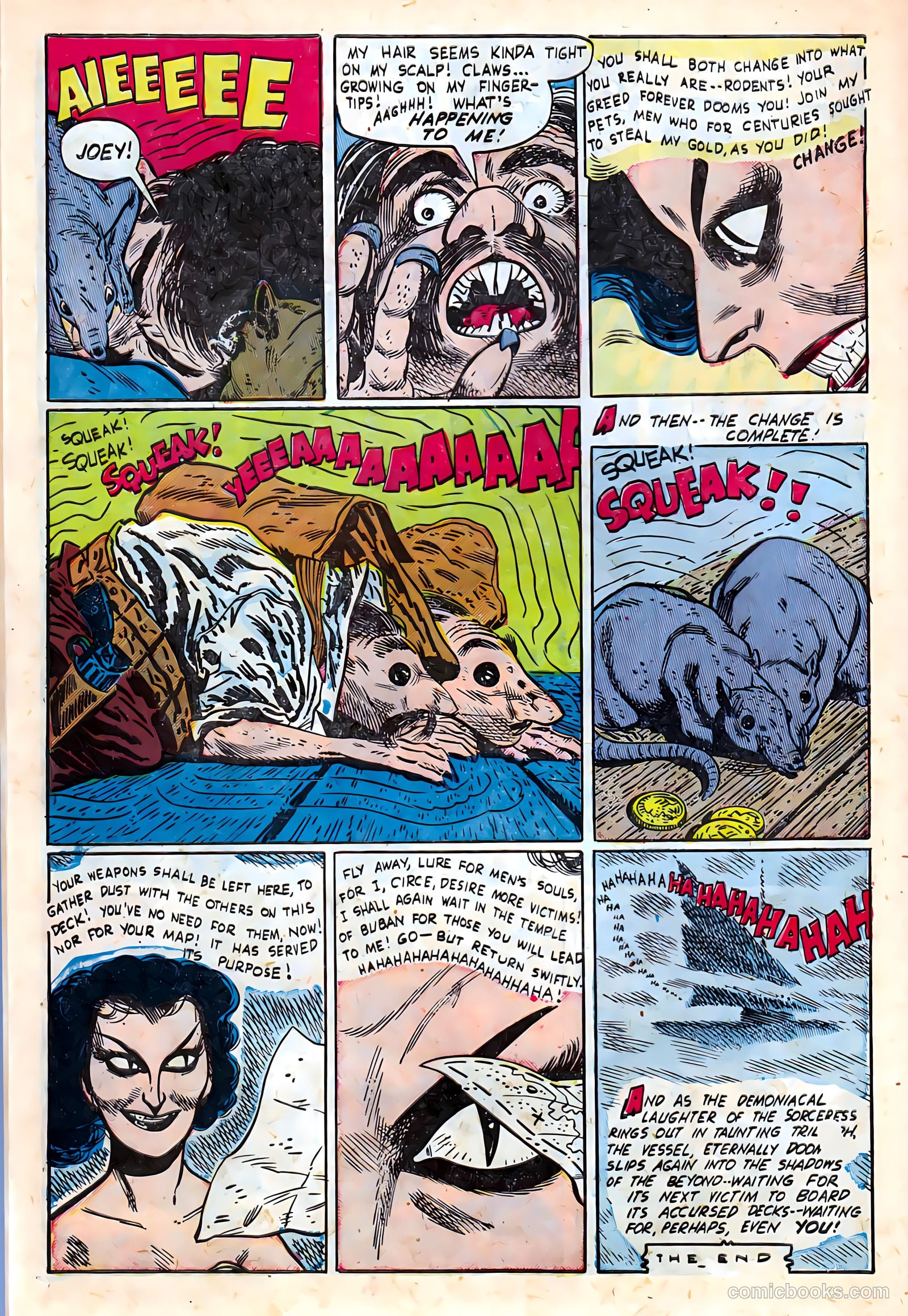 Out of the Shadows #6 (1952) — page 10 of 36